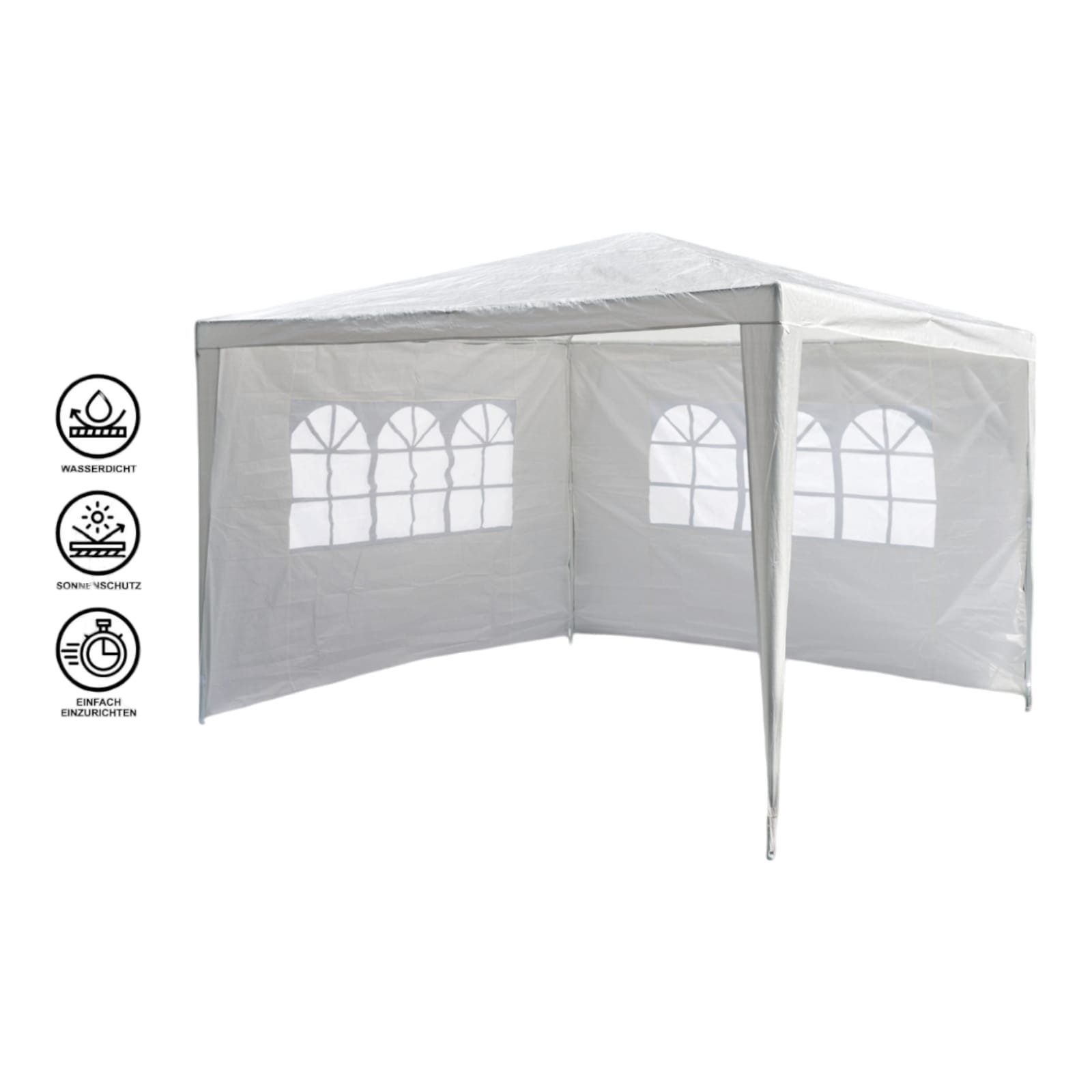 KEINerlei® Pavillon Pavillon Gartenzelt 3x3m Partyzelt günstig online kaufen
