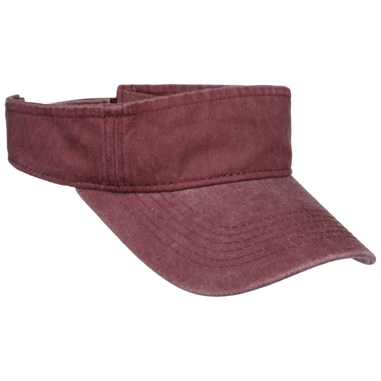 Lipodo Visor (1-St) Sonnenvisor mit Schirm bordeaux