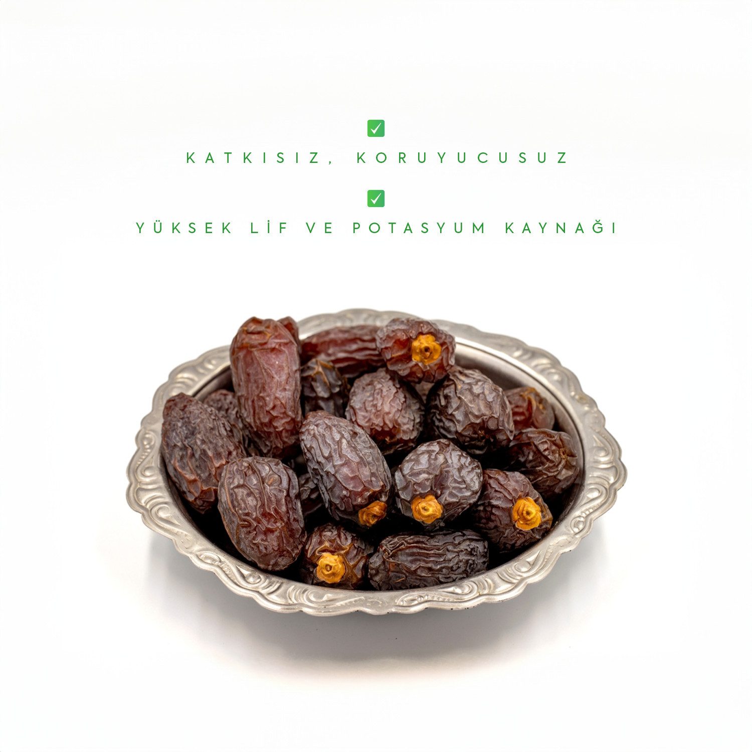 We_Natur Trockenfrüchte Premium Medjool Datteln – Groß, Weich & Natürlich Süß, 100% Natur, 100 % natürlich, neue Ernte, frisch