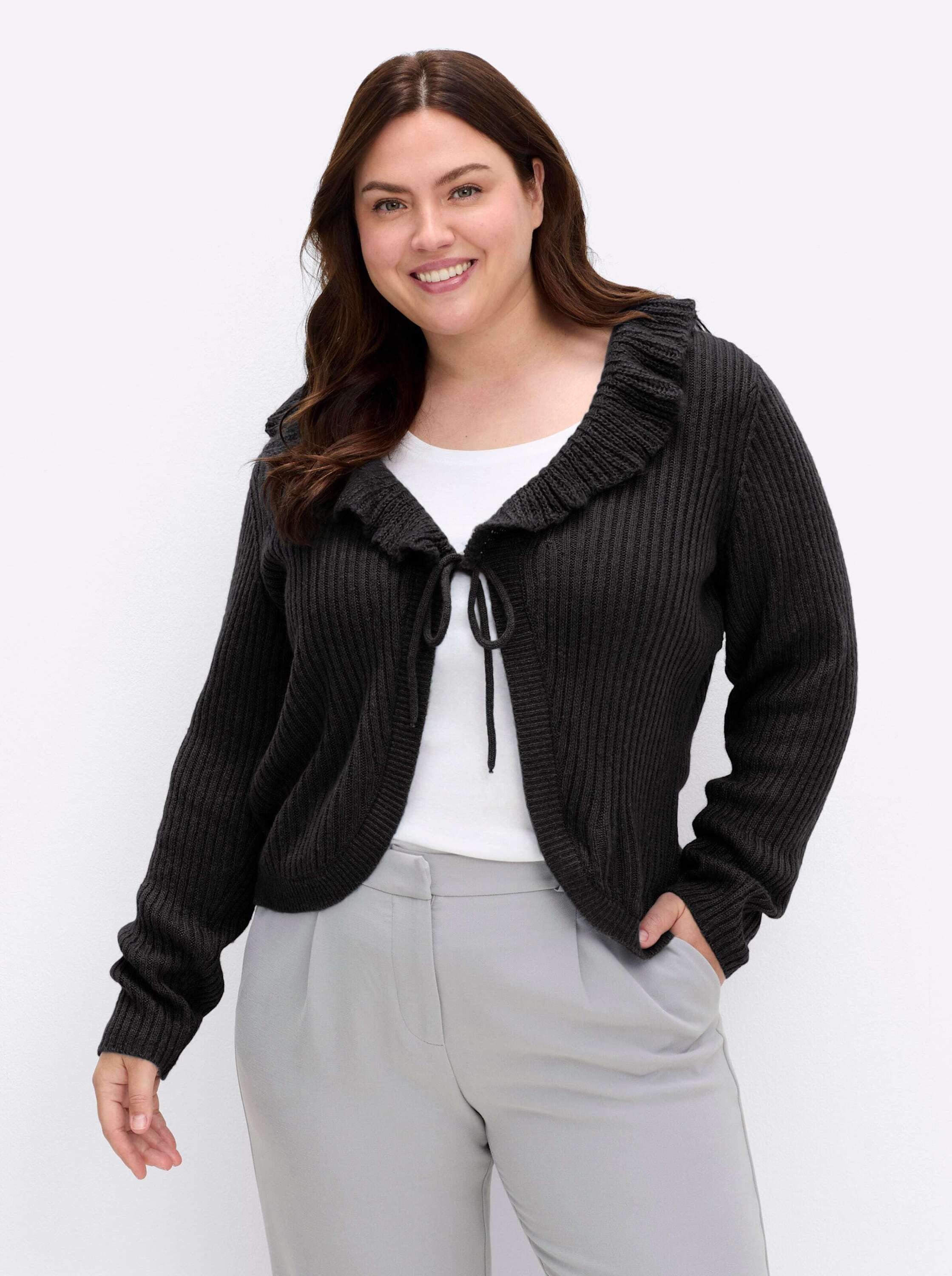 sheego by Joe Browns Strickjacke Strickjacke Langarm günstig online kaufen