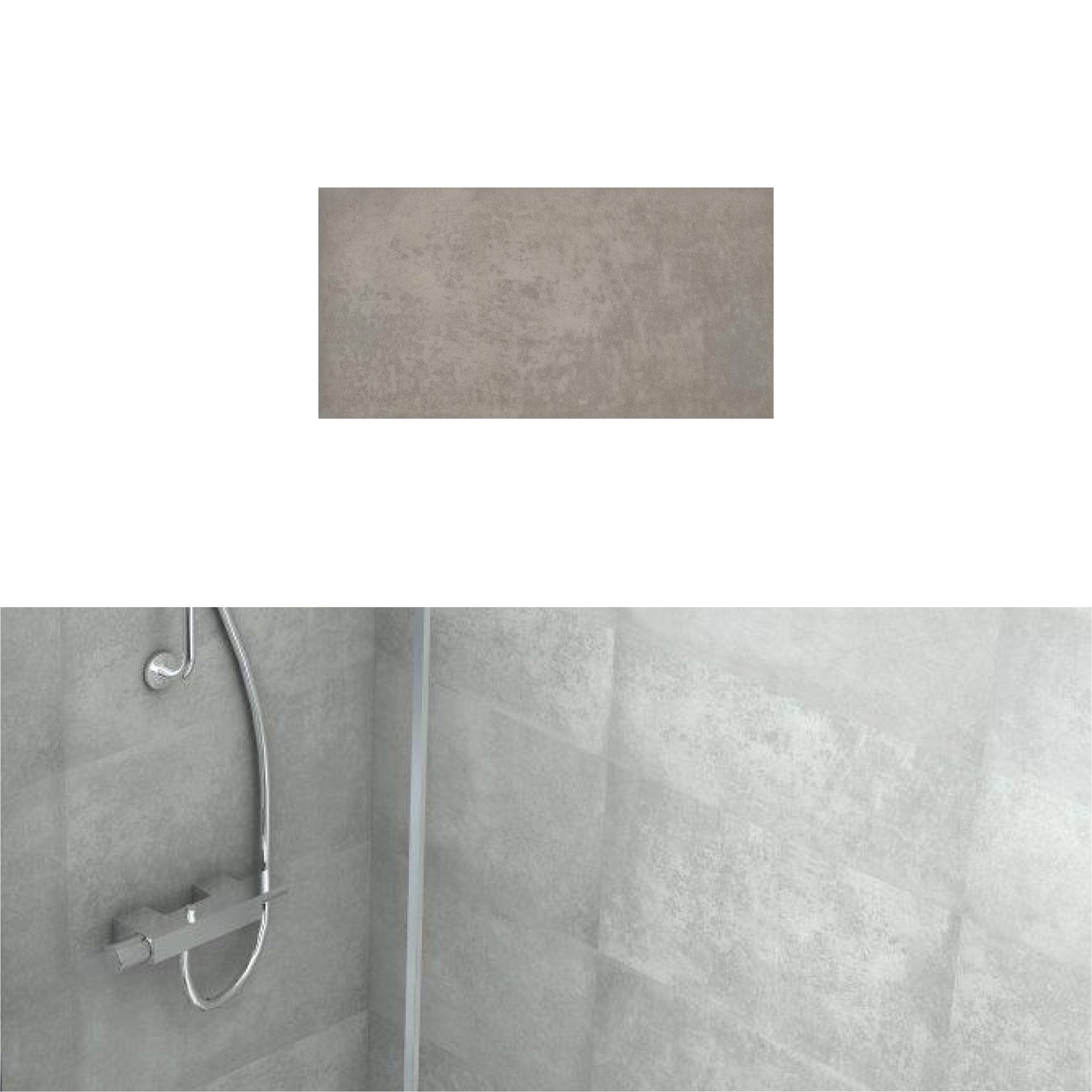 BARIDECOR Wandpaneel wasserfeste Wandfliese selbstklebend, BxL: 60x30 cm, 0 günstig online kaufen