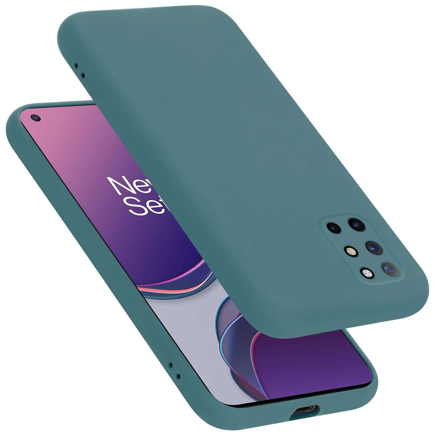 Cadorabo Handyhülle für OnePlus 8T Hülle OnePlus 8T, Flexible Hülle TPU Silikon Schutzhülle Back Cover Case