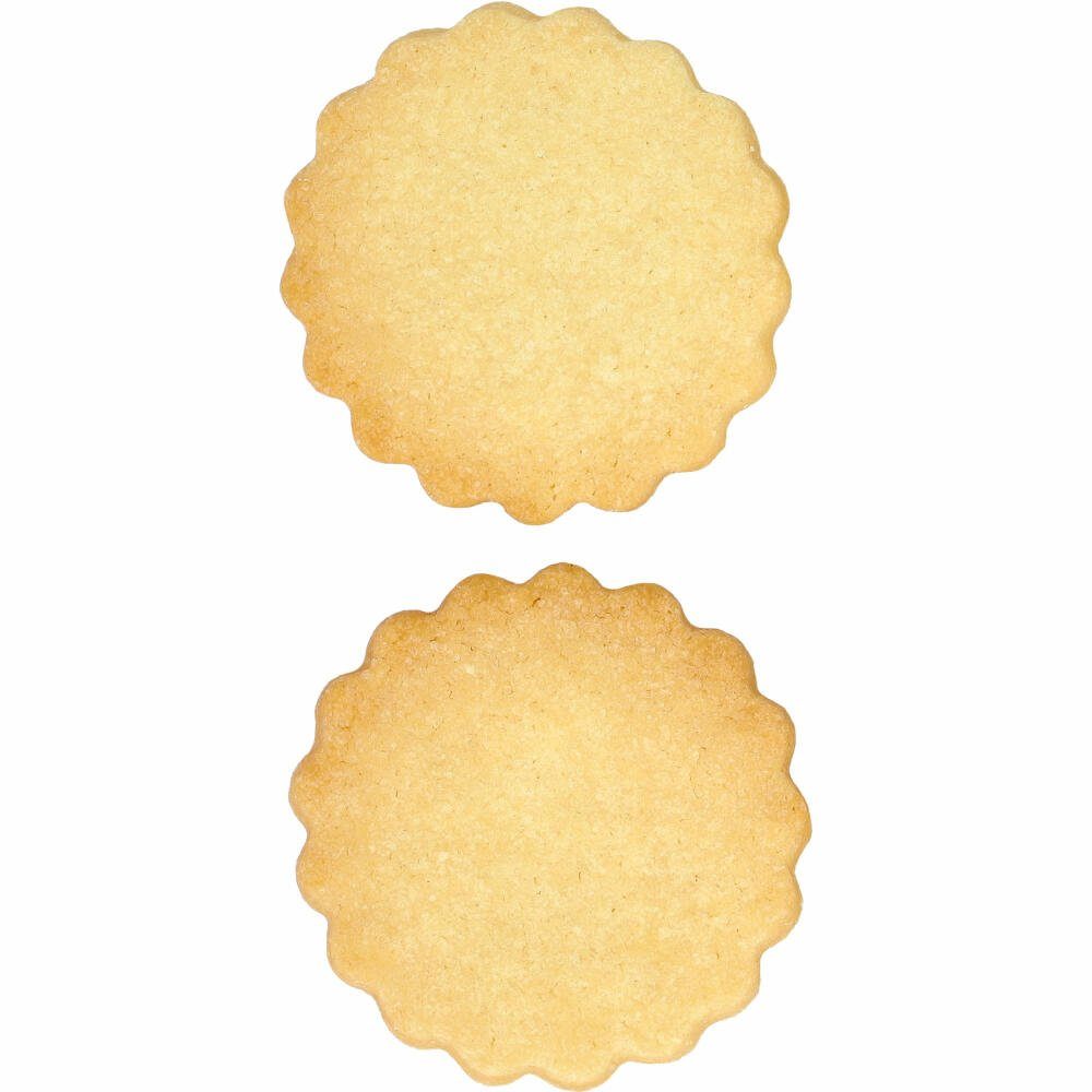 Birkmann Ausstechform Linzer mit 3 Löchern 5 cm, Edelstahl