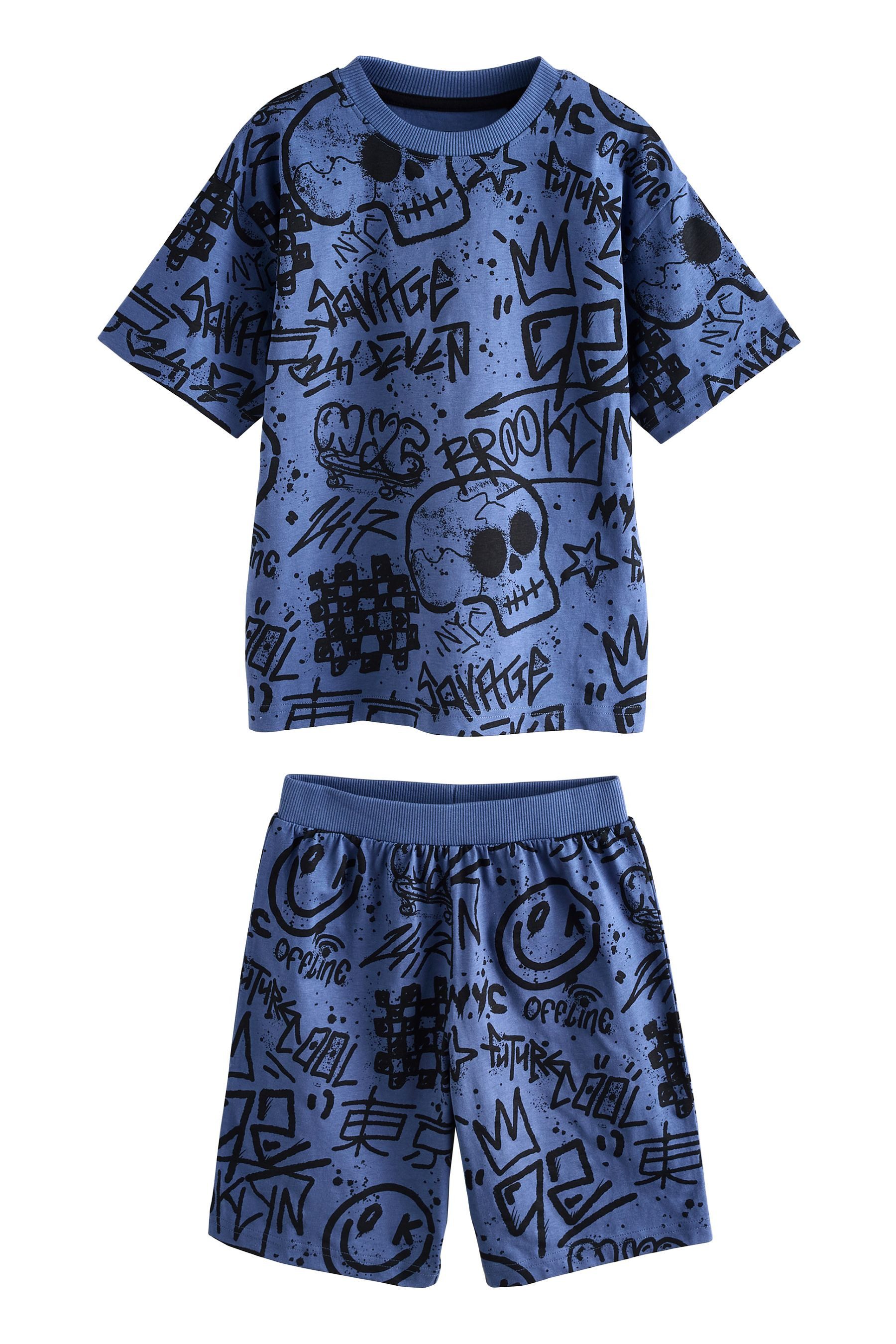 Next Pyjama Pyjamas mit Shorts aus günstig online kaufen