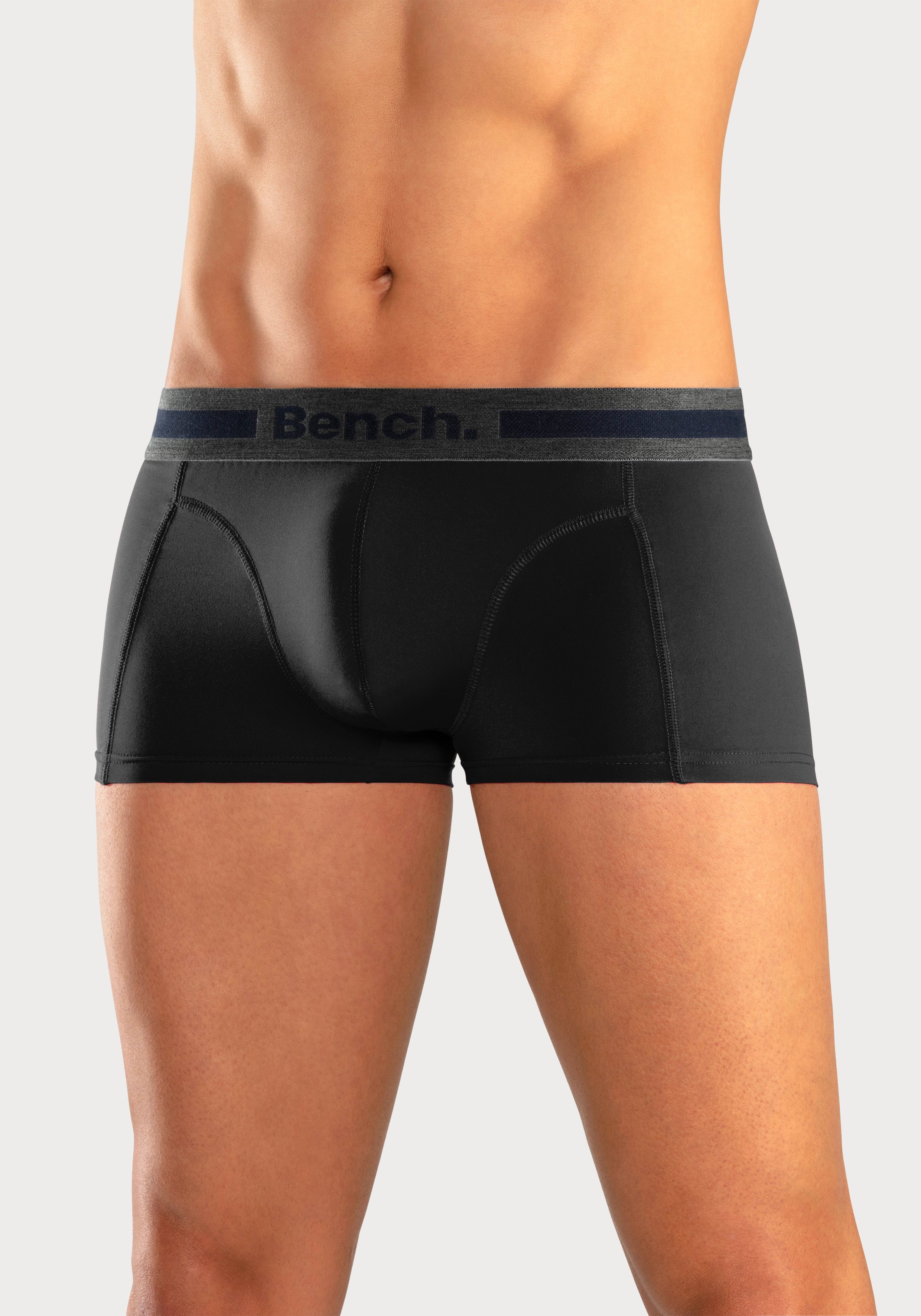 Bench. Funktionsboxer Boxershorts für Herren (Packung, 4-St) Unterhosen aus Microfaser – Bild 3 von 5