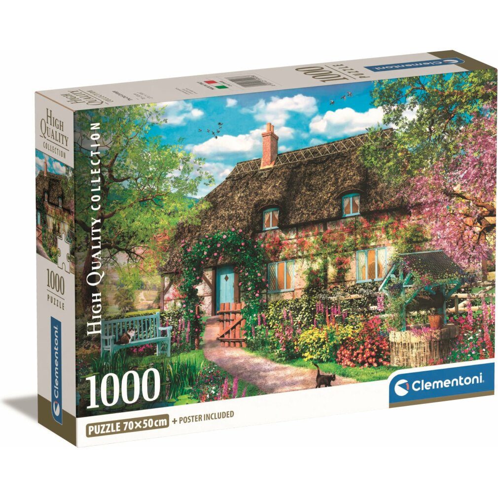 Clementoni® Puzzle CLEMENTONI Altes Landhaus Puzzle günstig online kaufen