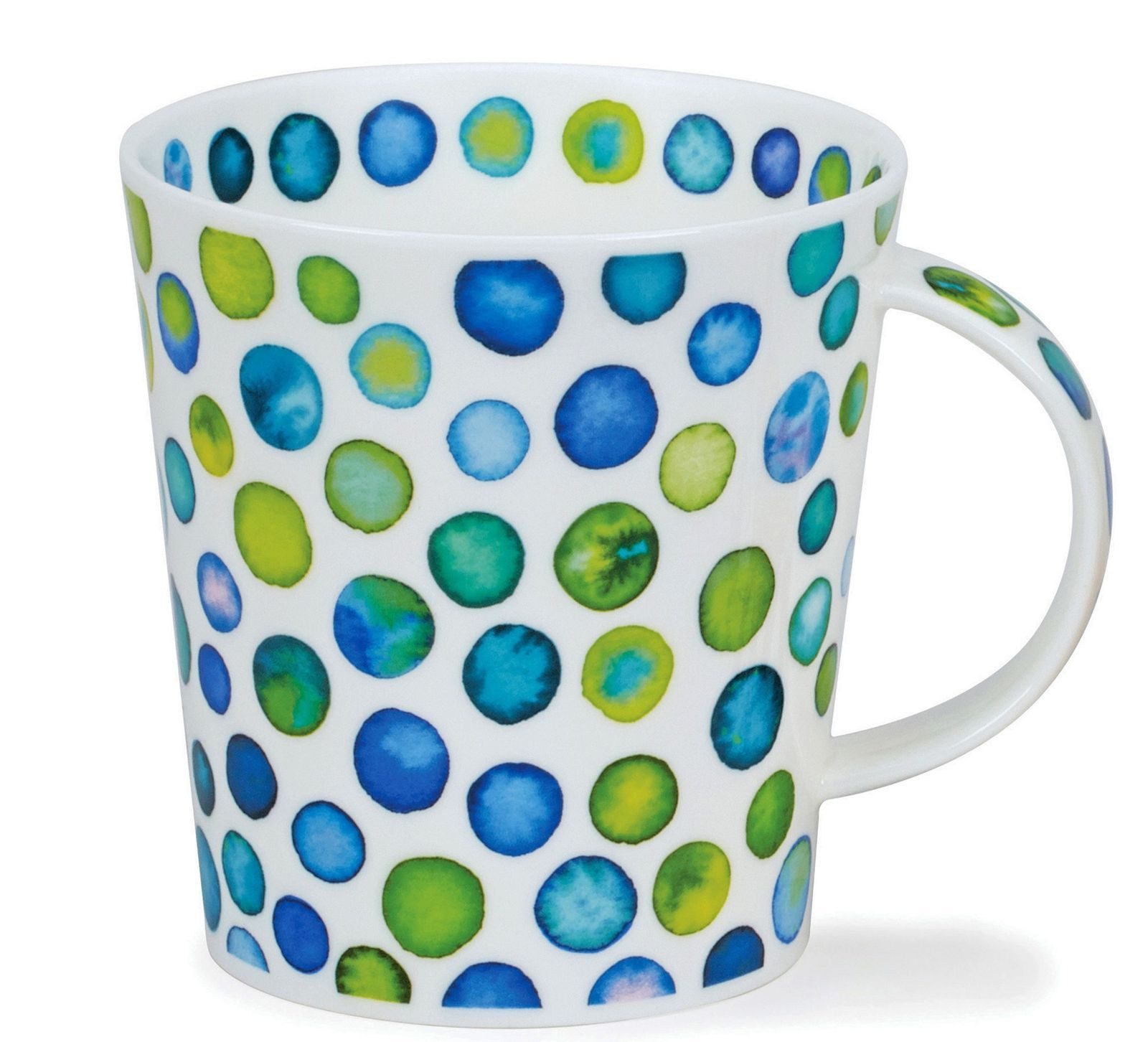 Dunoon Tasse Becher Cairngorm Cool Spots Fine Bone China Porzellan 480 ml Tasse, 1-tlg., Spülmaschinengeeignet