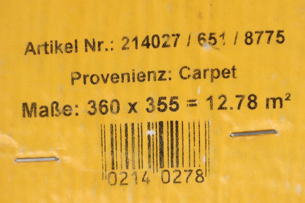 / Orientteppich Höhe: Sarough Orientteppich mm Perserteppich, 12 Trading, Nain rechteckig, Handgeknüpfter 354x361