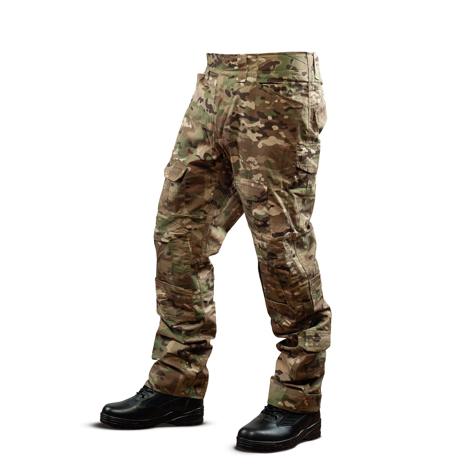 Funktionshose Rangerhose TacOp Mission Tactical Army Commando-Industries camo Outdoorhose Hose Cargo