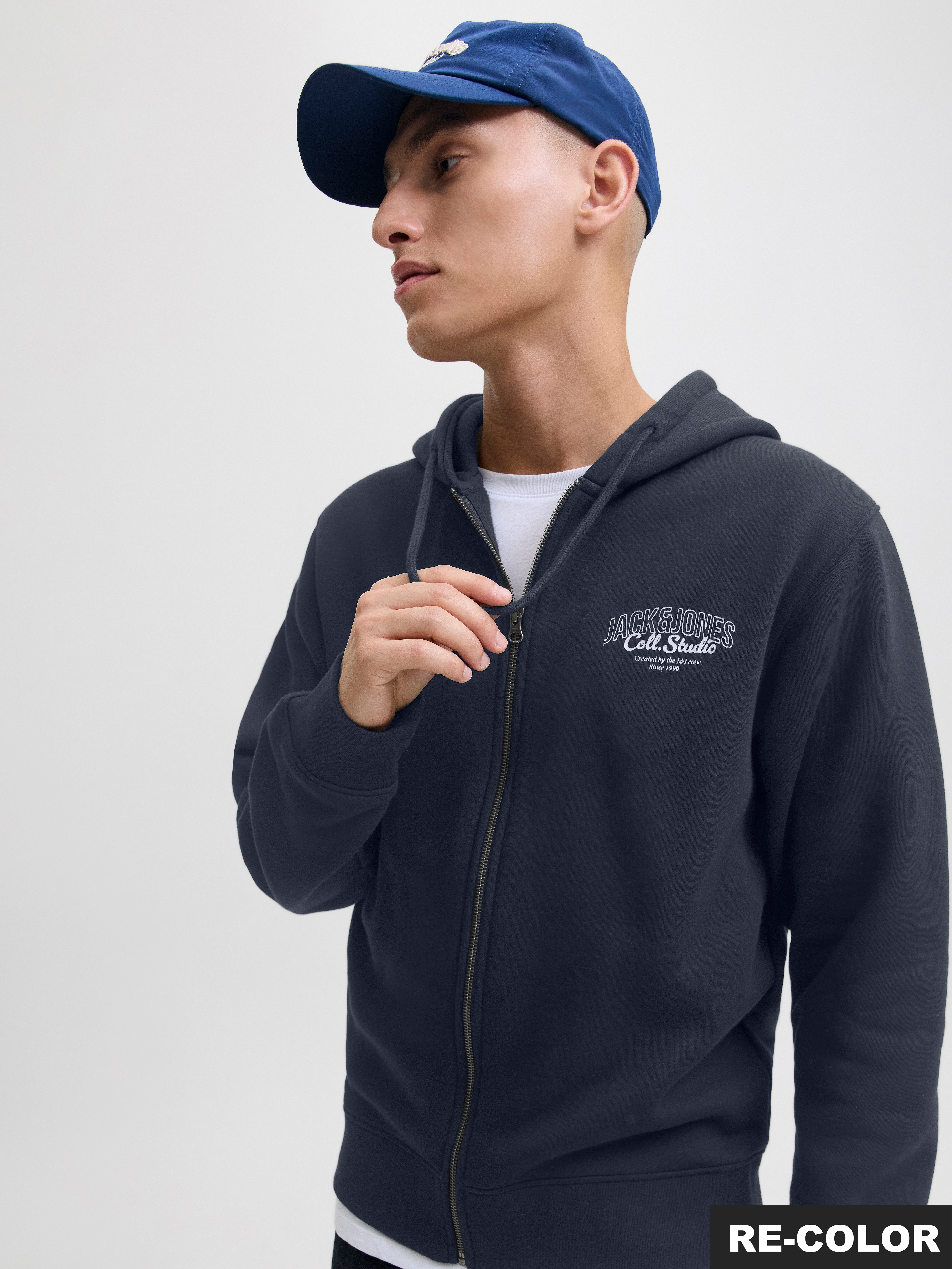 Jack & Jones Kapuzensweatjacke JJMAKOTO SWEAT ZIP HOOD günstig online kaufen