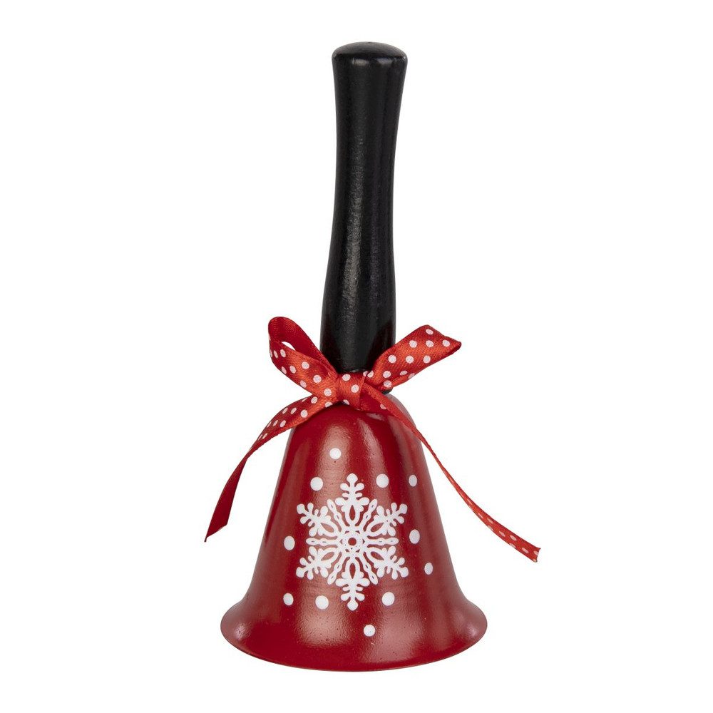MICA Weihnachtsfigur Weihnachtsglöckchen - mit Schneeflockenmotiv günstig online kaufen