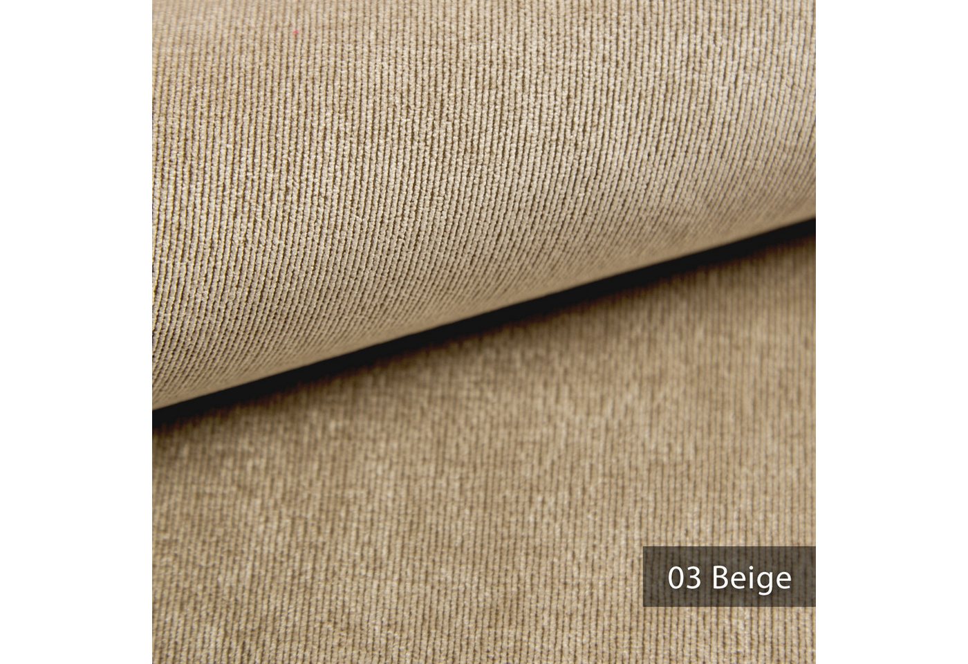 Thumbnail - novely® Stoff ISSUM - Samtweicher Chenille-Möbelstoff - Sehr Robuster Polsterstoff, Samtweich, Robust, Pflegeleicht, Met...