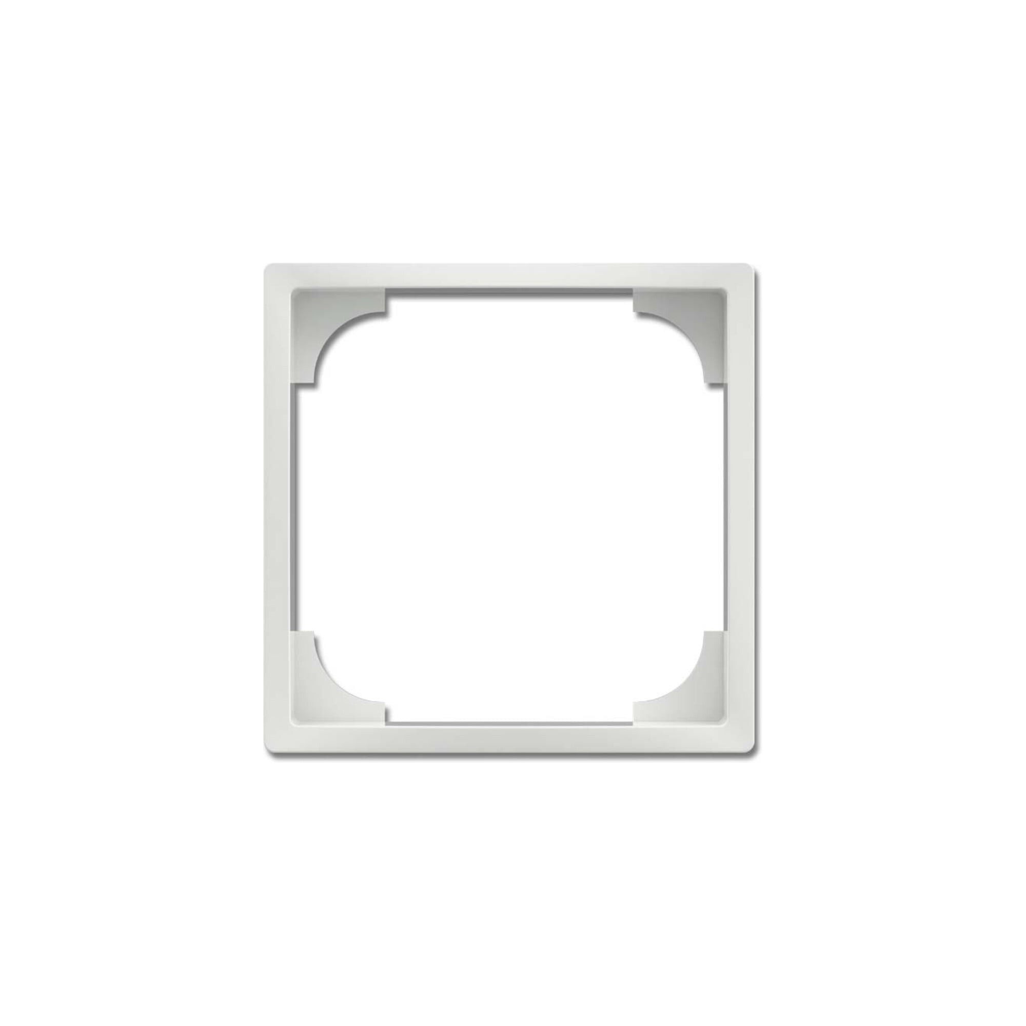 Busch-Jaeger Abdeckplatte Busch-Jaeger Zwischenring stud-ws/mt Abdeckung 1747 BSI-884