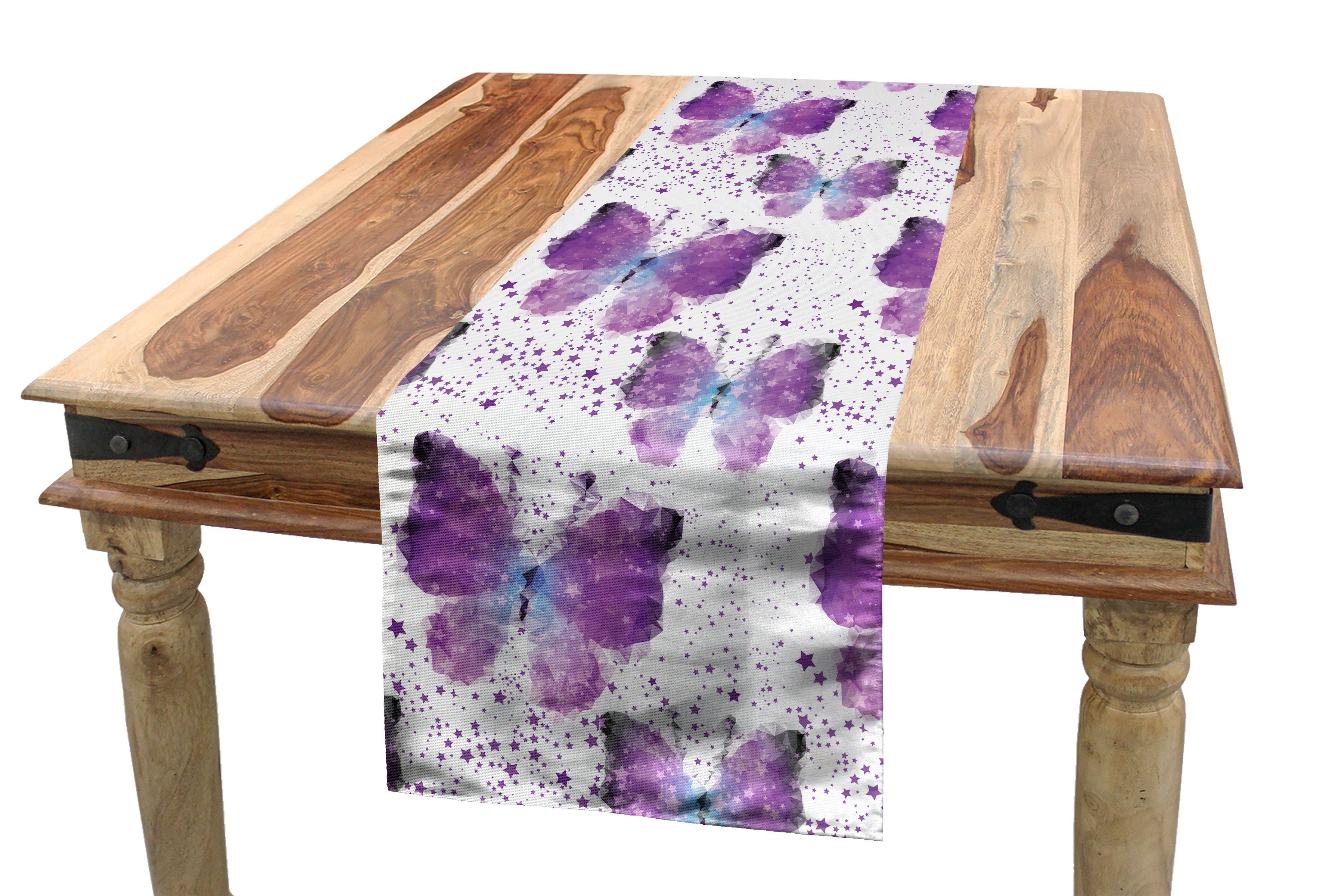 Effect Tischläufer, Esszimmer Schmetterling Dekorativer Abakuhaus Poly Moderne Tischläufer Rechteckiger Küche