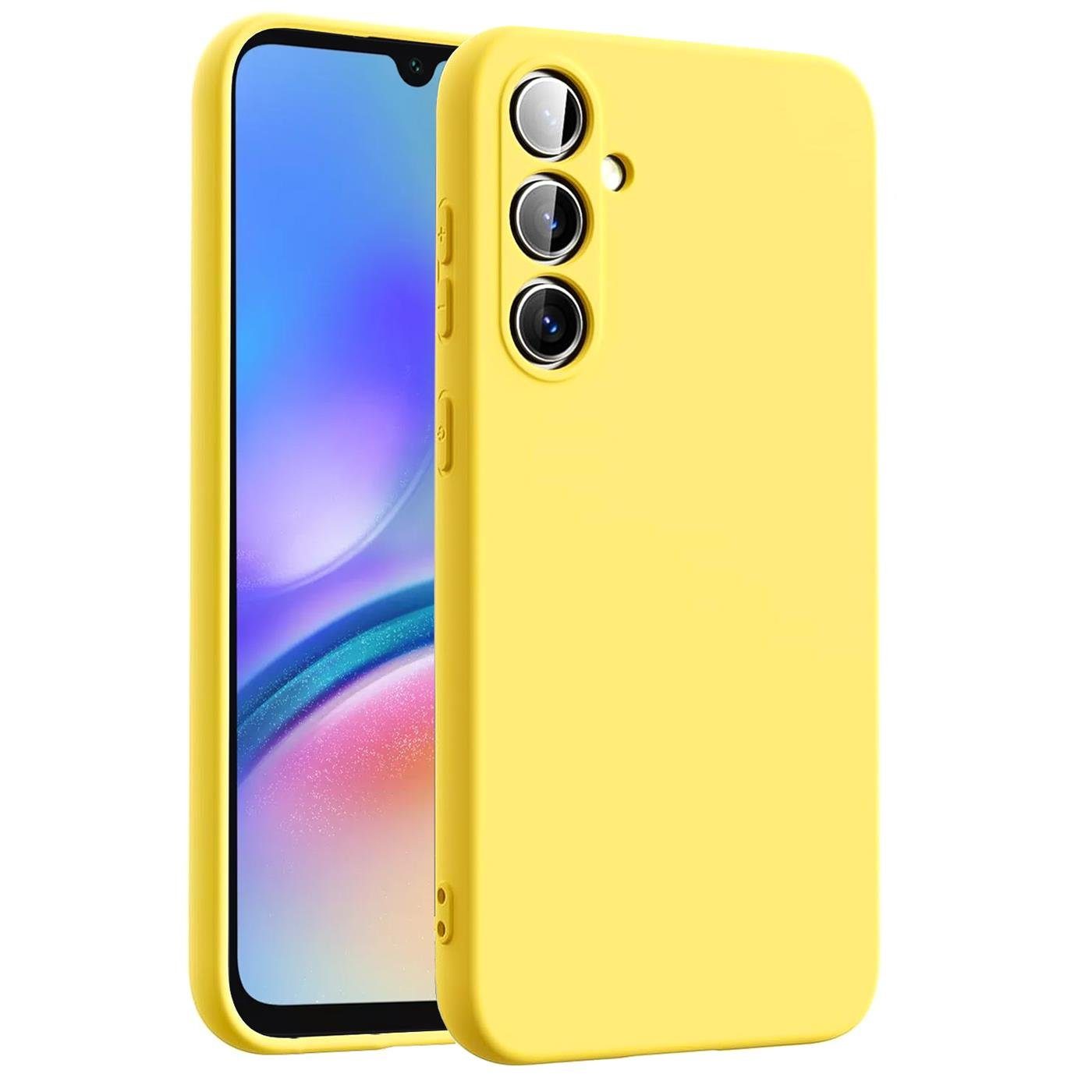 CoolGadget Handyhülle Silikon Colour Series Slim Case für Samsung Galaxy A05s 6,7 Zoll, Hülle weich Handy Cover für Samsung A05s Schutzhülle