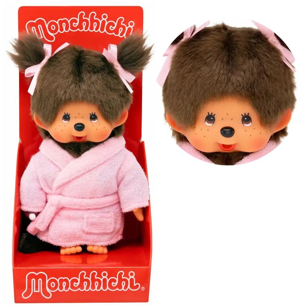 Monchhichi Plüschfigur Mädchen im Bademantel mit günstig online kaufen