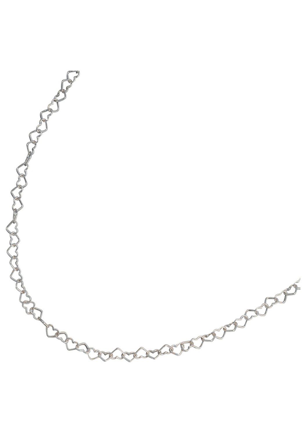 JOBO Collier Herzchen, 925 Silber 35 cm | Silberketten