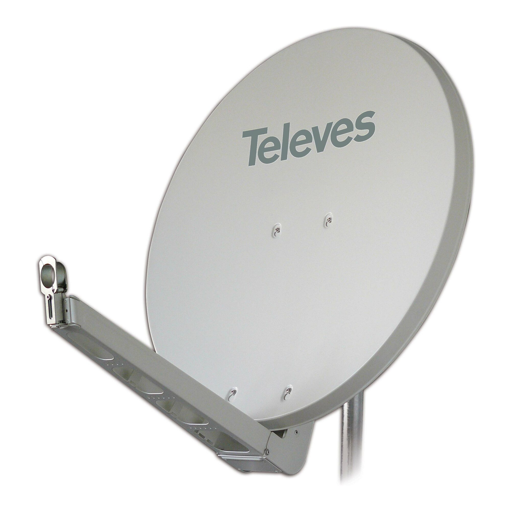 Televes Televes QSD-Line Offset Reflektor 85x95cm Ral9002 S85QSD-W SAT-Kabel
