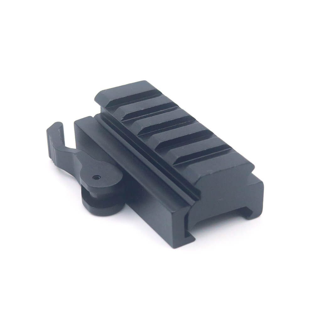 trends for living Höhen Adapter 5 Slot mit Schnellmontage Weaver Picatinny Erhöhung QD Zielfernrohr