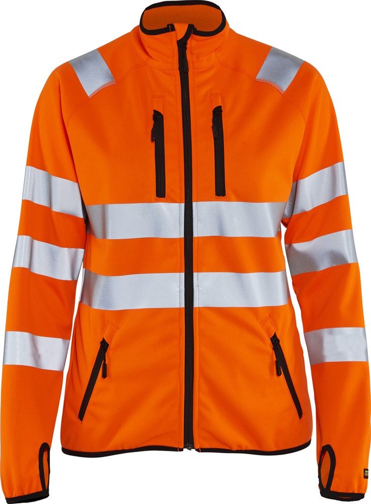 Warnschutz-Shirt Damen High Vis Softshell Jacke