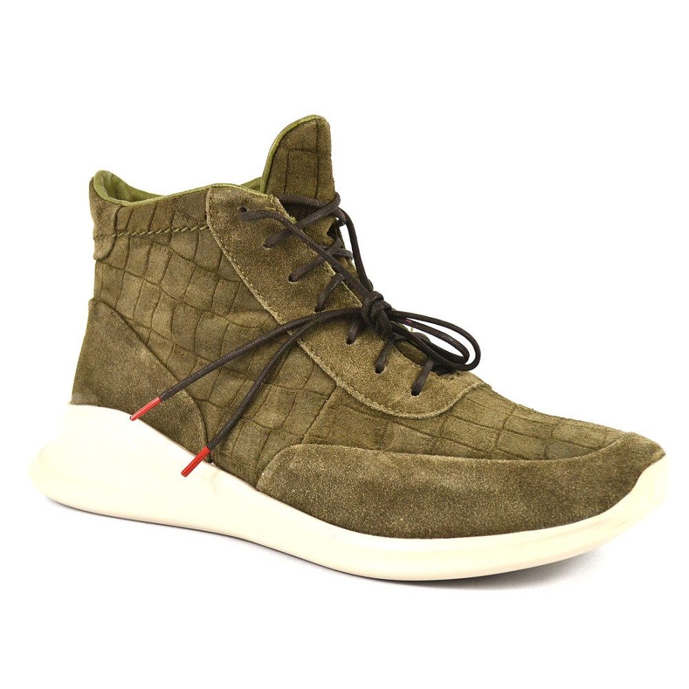 Think! Sneakers Waiv 3-000092 Schnürschuh Dunkelgrün