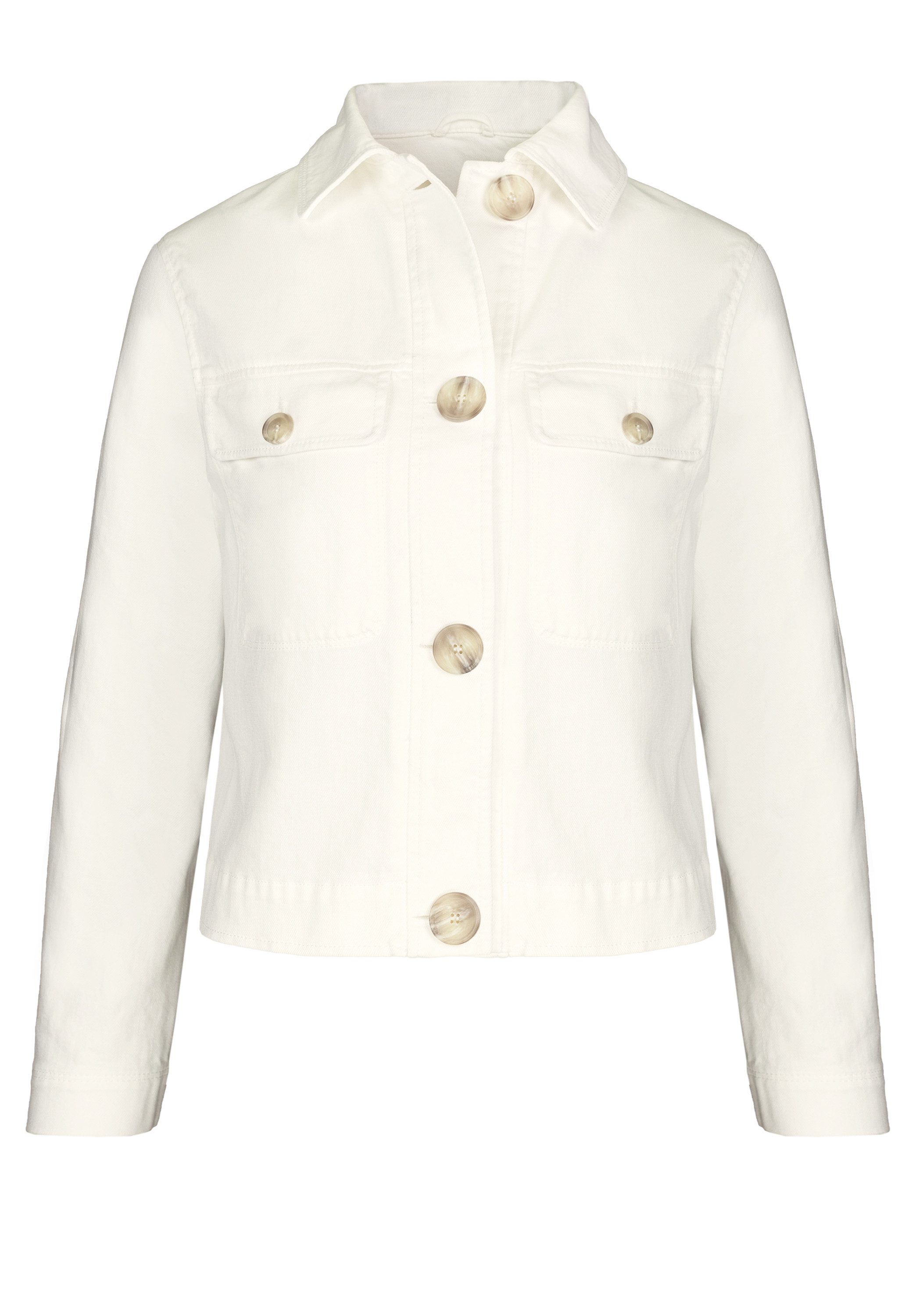 bianca Kurzjacke PEGGY aus sommerlicher, stretchiger Denim-Qualität