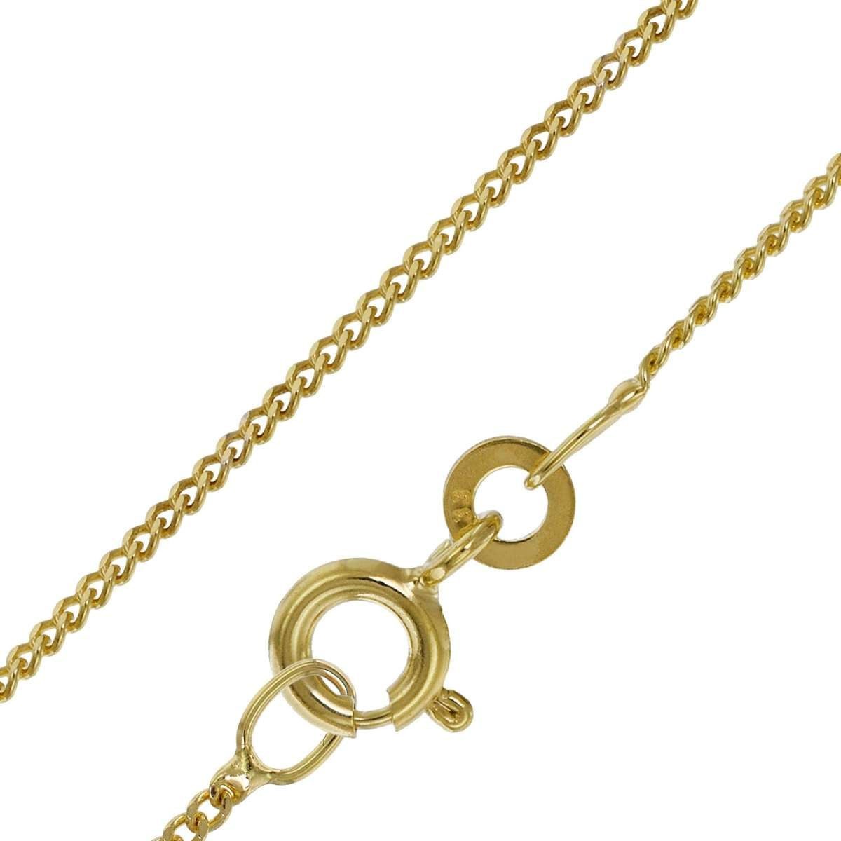 trendor Panzerkette 39699, Gold 333/8K Collierkette 1,2 mm