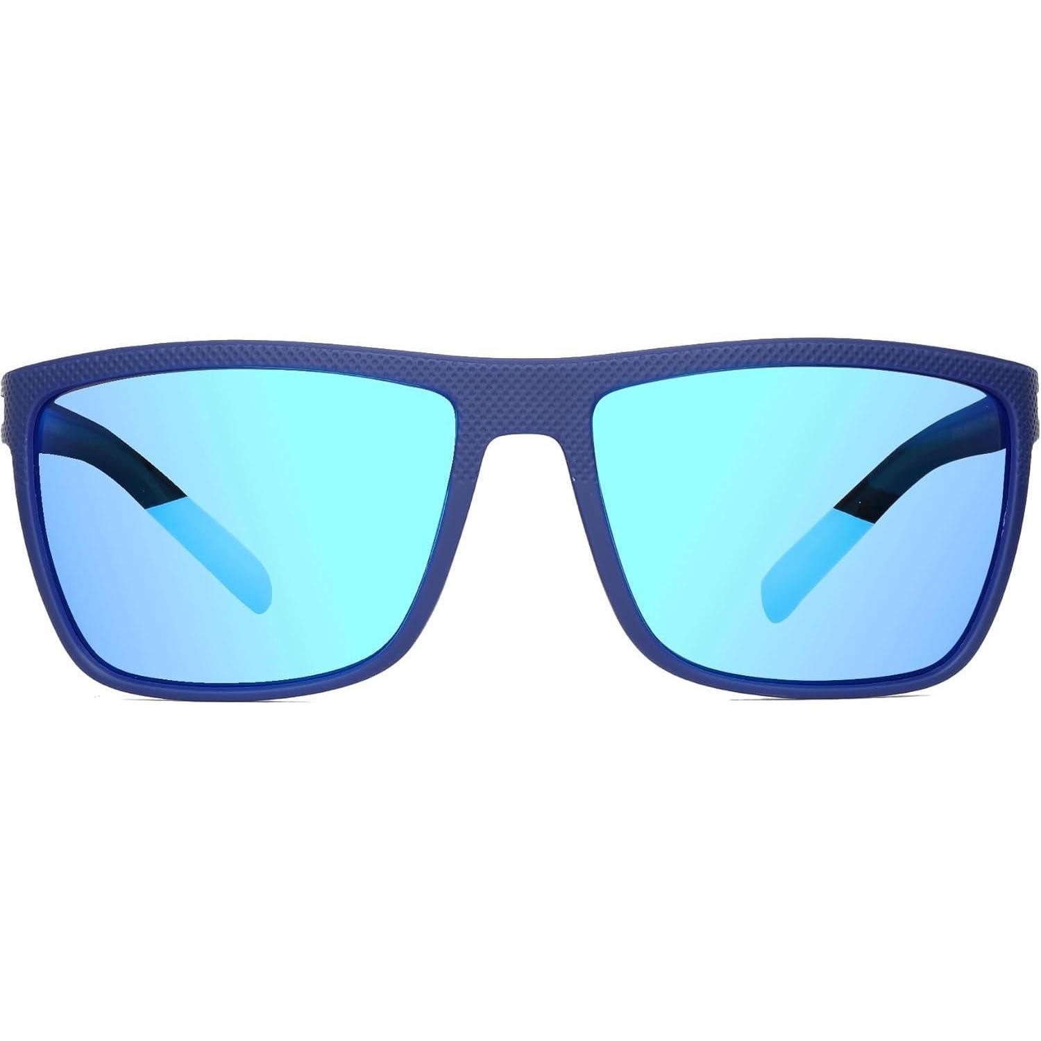 LuxusKollektion Sonnenbrille Sonnenbrille Herren C20 Glauer Rahmen Blau Polarisierte Linse
