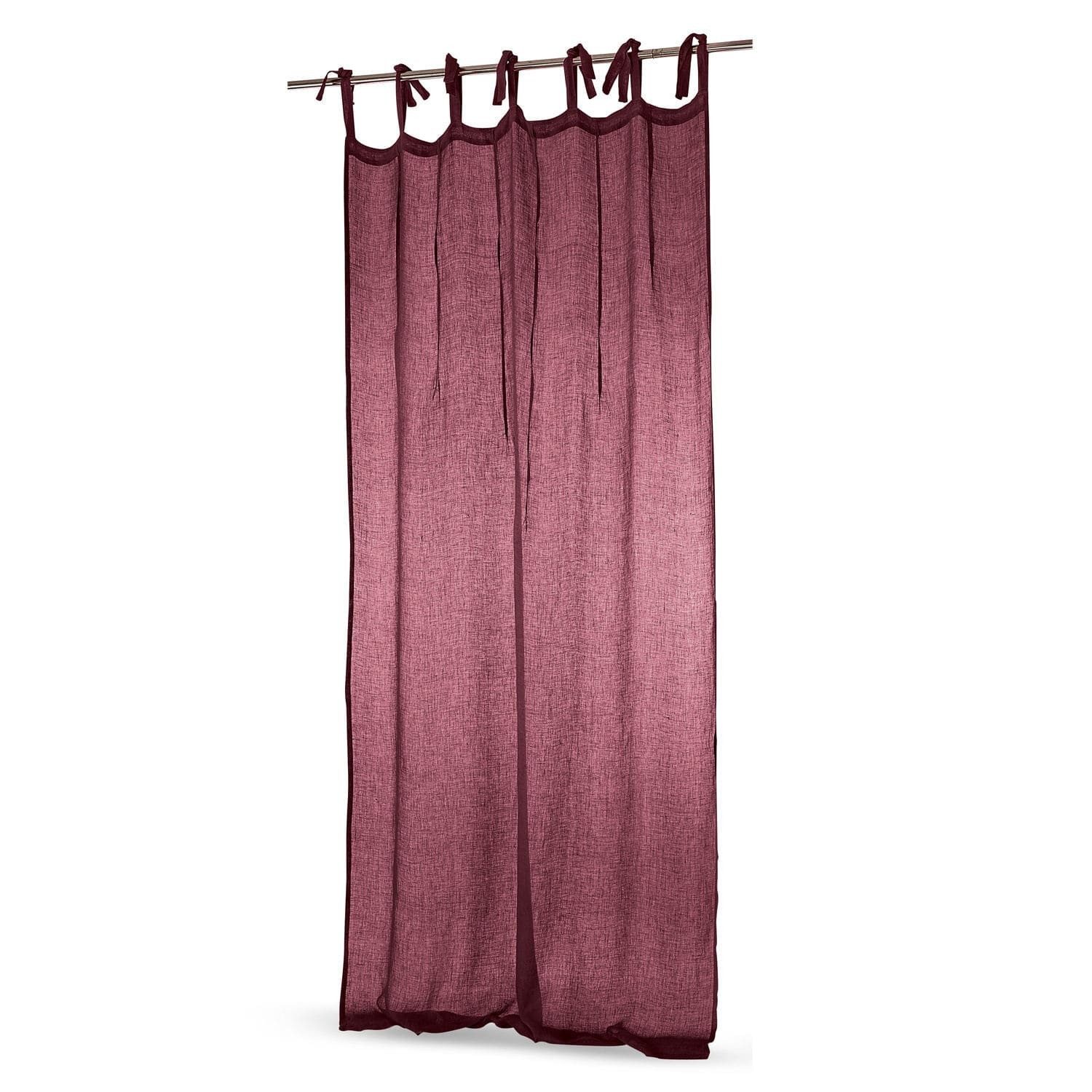 Mirabeau Vorhang Gardine Adara bordeaux