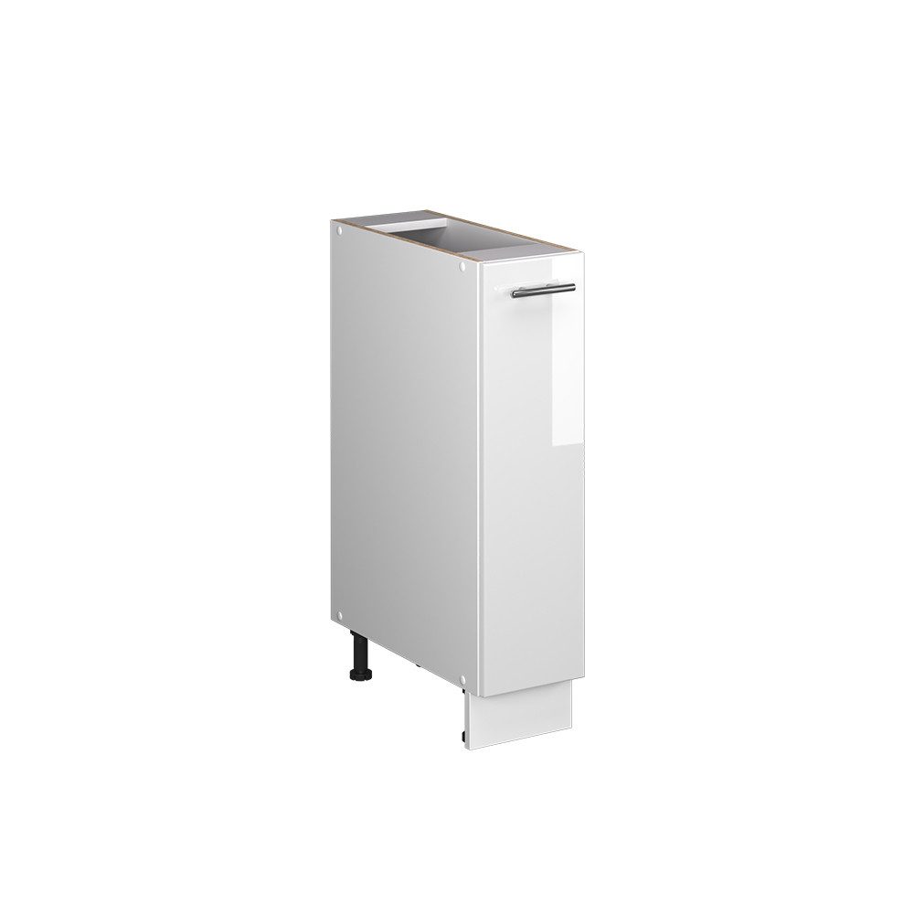 Vicco Apothekerschrank Fame-Line, Weiß Hochglanz/Weiß, 20 cm ohne Arbeitsplatte (1-St)