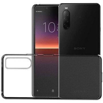 CoolGadget Handyhülle Transparent Ultra Slim Case für Sony Xperia 10 III 6 Zoll, Silikon Hülle Dünne Schutzhülle für Sony 10 III Hülle