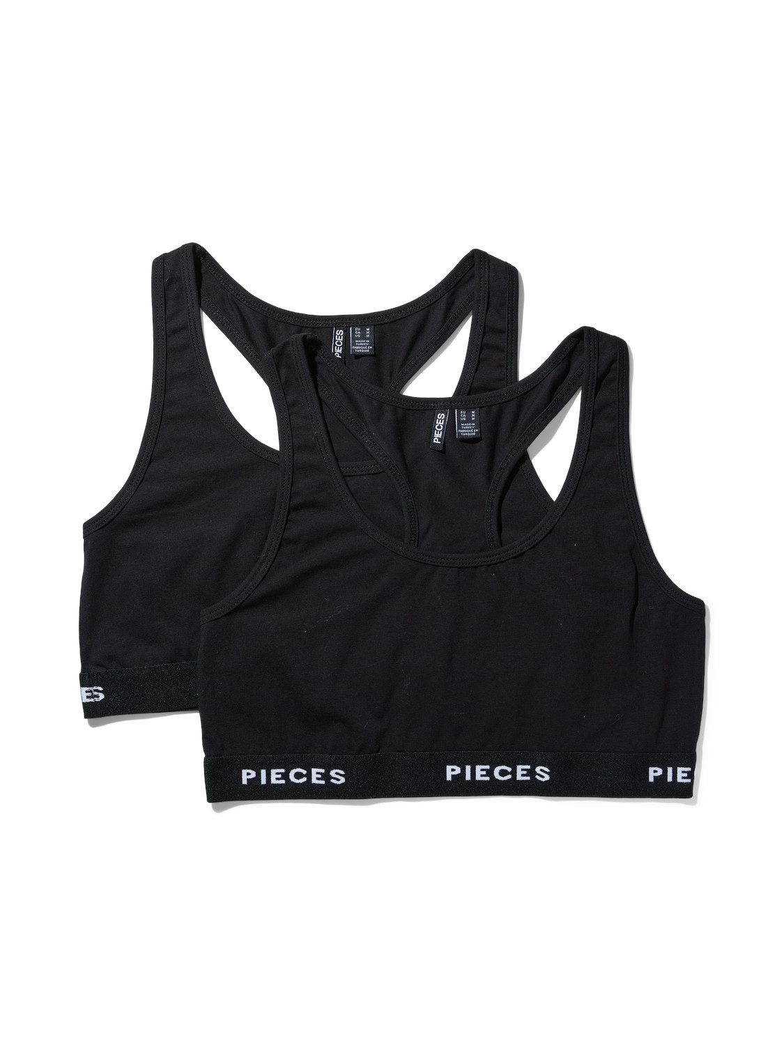 pieces Bustier PCLOGO LADY TOP 2 günstig online kaufen
