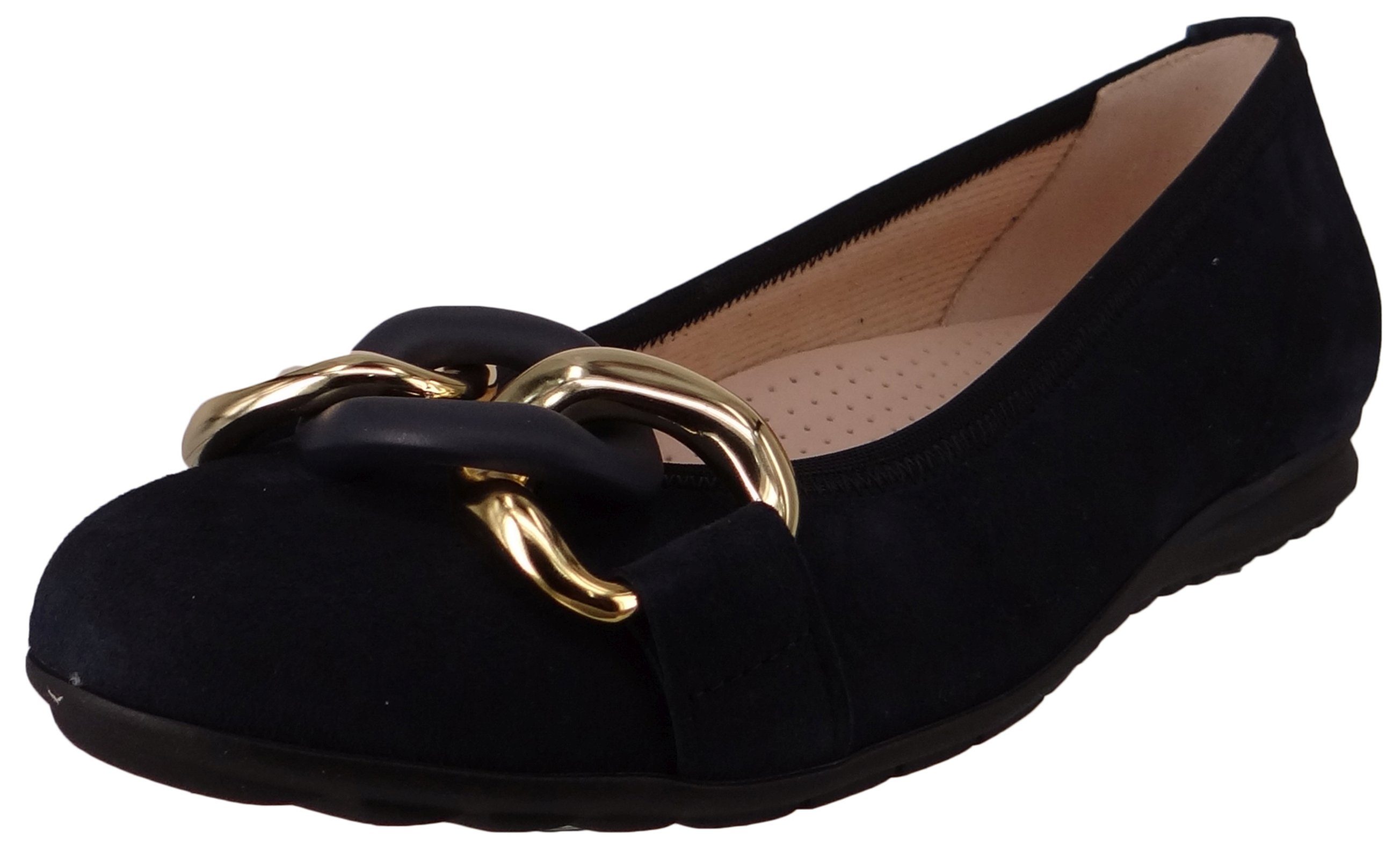 Gabor 22.625 46 Dk-Blue uni Gold Ballerina