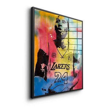 DOTCOMCANVAS® Acrylglasbild Kobe Bryant - Acrylglas, Acrylglasbild Kobe Bryant NBA Basketball Los Angeles Lakers Pop Art