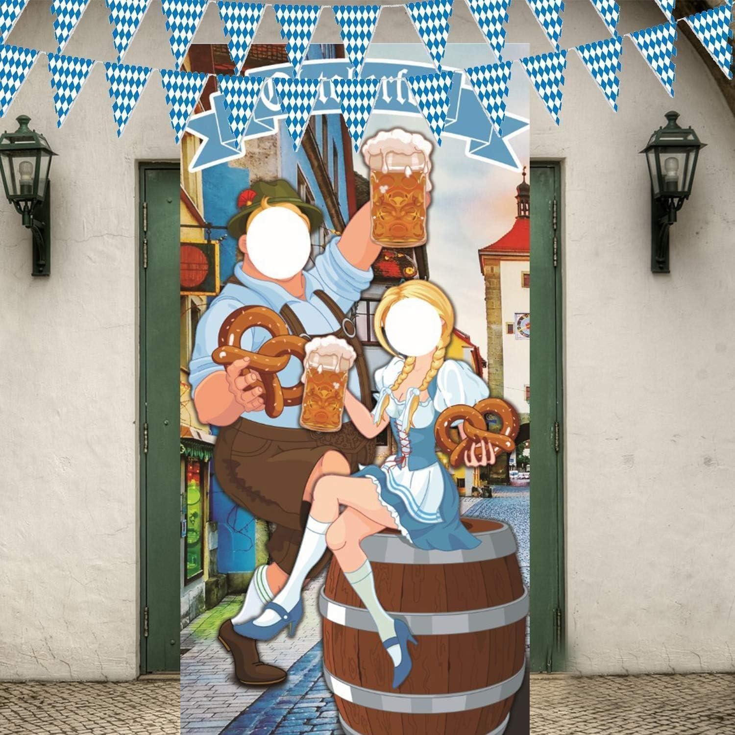 LuxusKollektion Girlande Oktoberfest Deko Set Foto Requisit Banner Bavarian Party Dekoration