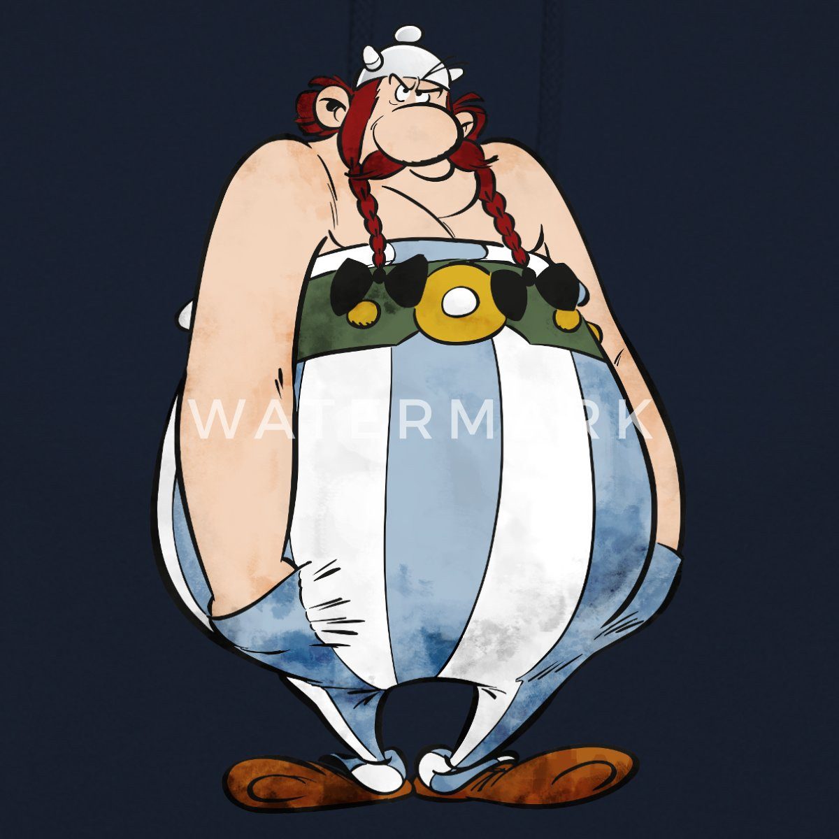 Spreadshirt Hoodie Asterix & Obelix Bockig Unisex Hoodie (1-tlg)
