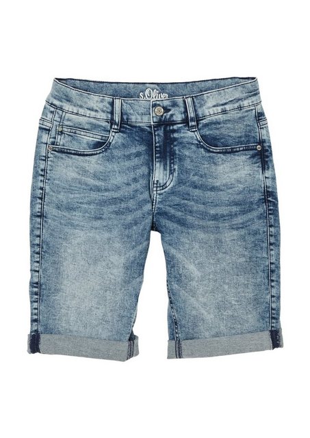 s.Oliver 7 8 Jeans »Regular Denimshorts« Waschung  - Onlineshop Otto