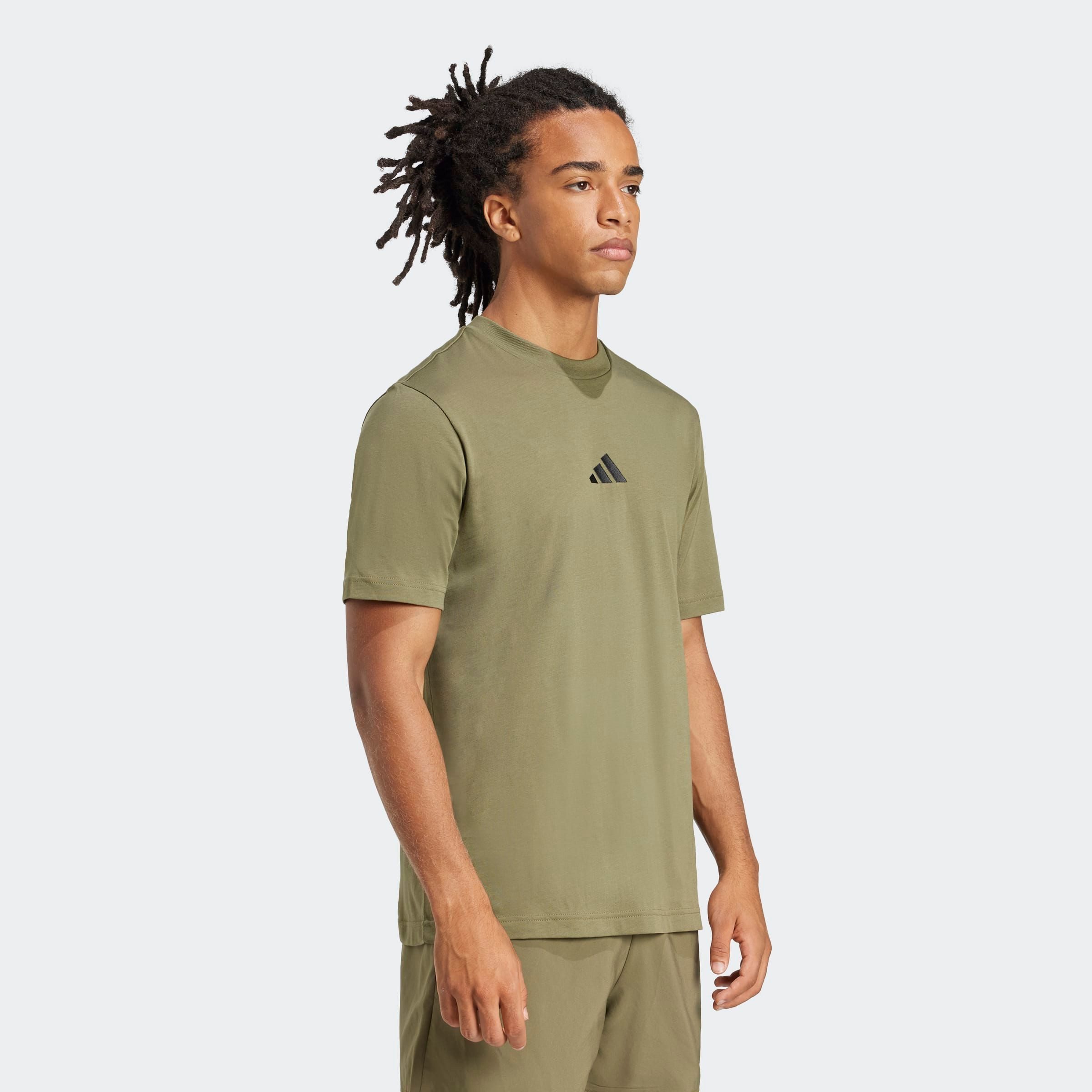 adidas Sportswear T-Shirt M SL SJ T sportliches Kurzarmshirt, mit Rundhalsa günstig online kaufen