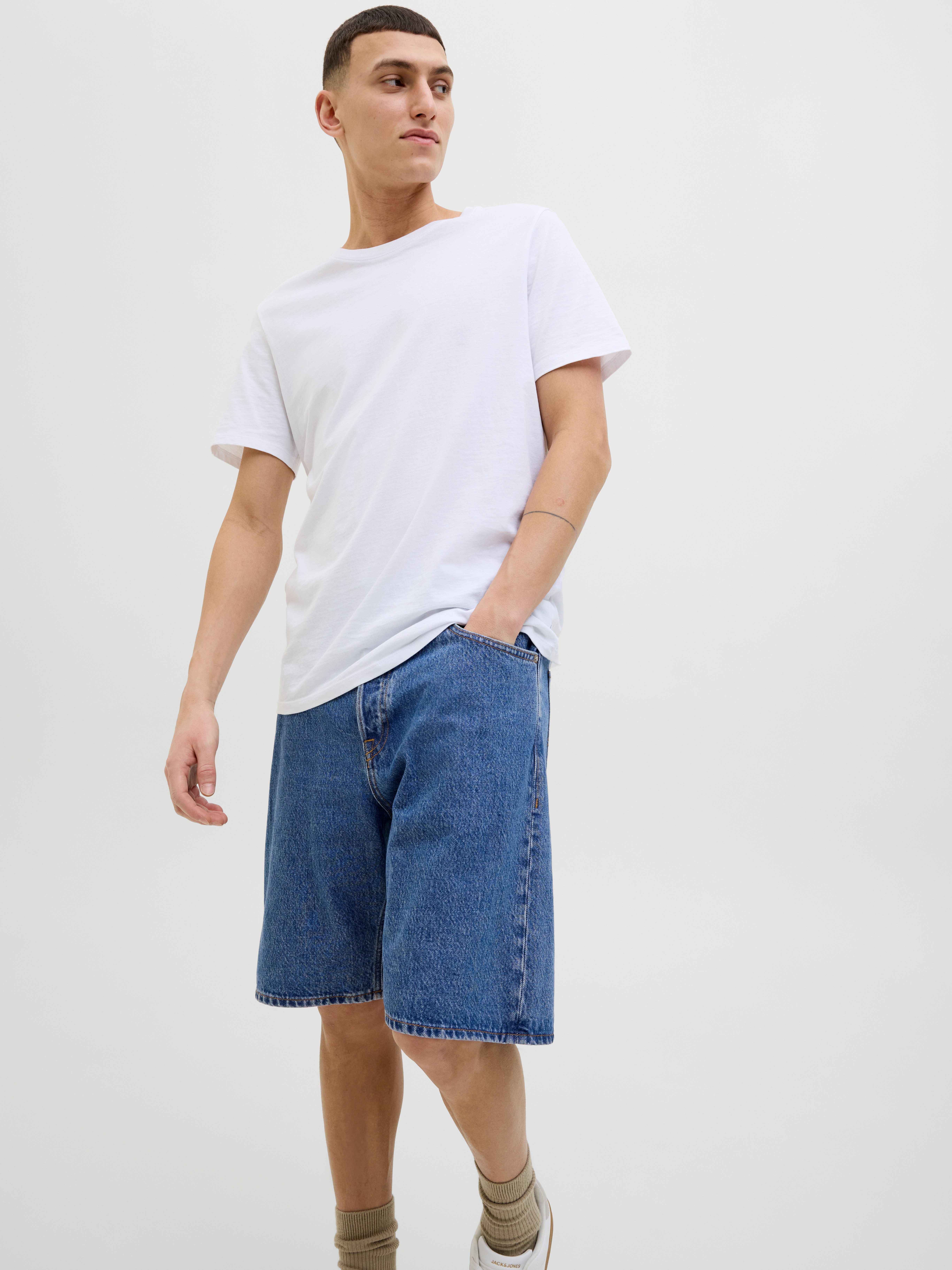 Jack & Jones Relaxshorts JJIALEX JJORIGINAL SHORTS SBD 300 SN Baumwolle, re günstig online kaufen