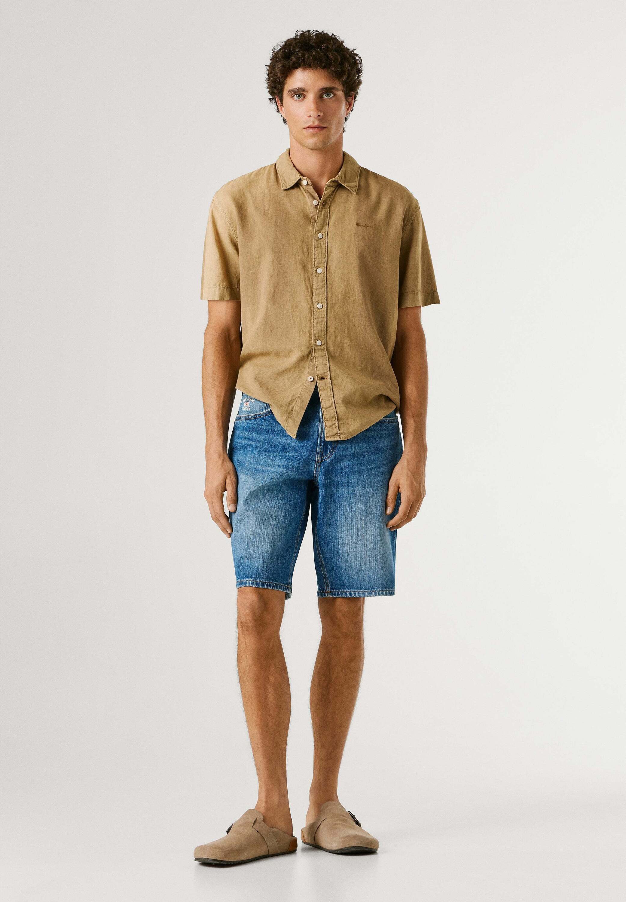 Pepe Jeans Shorts shorts TAPERED SHORT CAMDEN BRIGHT BLUE