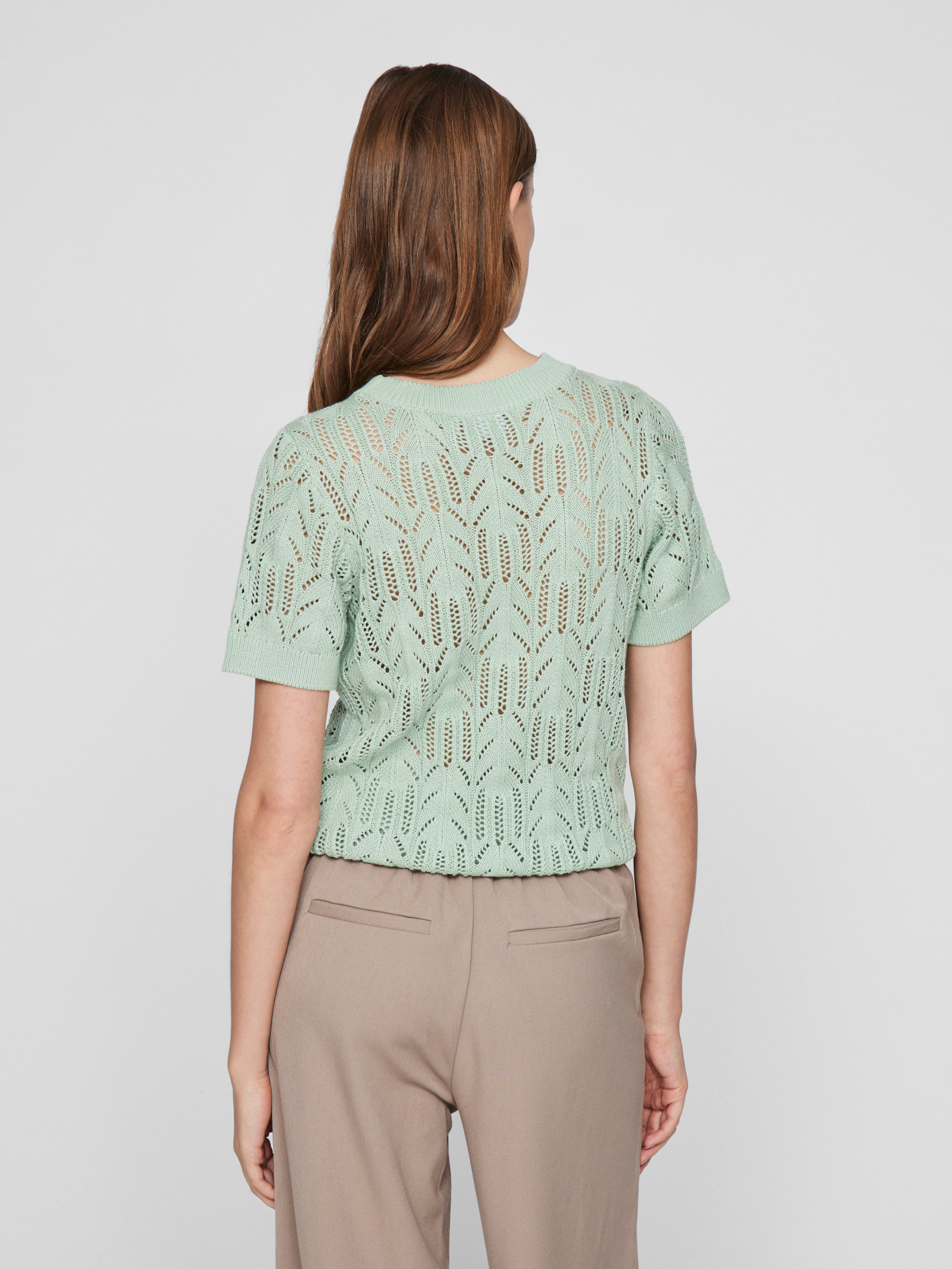 Vila Kurzarmpullover VICOTTI S/S O-NECK KNIT günstig online kaufen