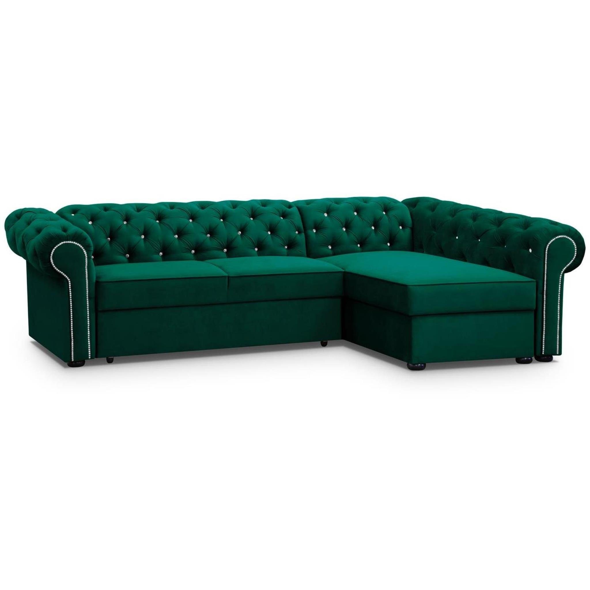 Beautysofa Polsterecke Chester L, L-Form Ecksofa günstig online kaufen