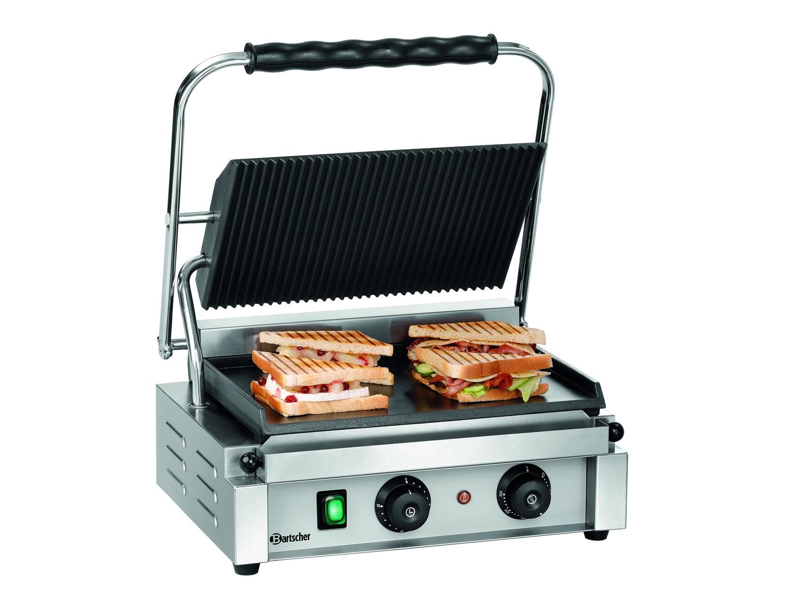 Bartscher Kontaktgrill Kontaktgrill "Panini-T" 1GR A150776