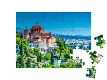 puzzleYOU Puzzle Kathedrale des Heiligen Paulus, Thessaloniki, 48 Puzzleteile, puzzleYOU-Kollektionen Griechenland