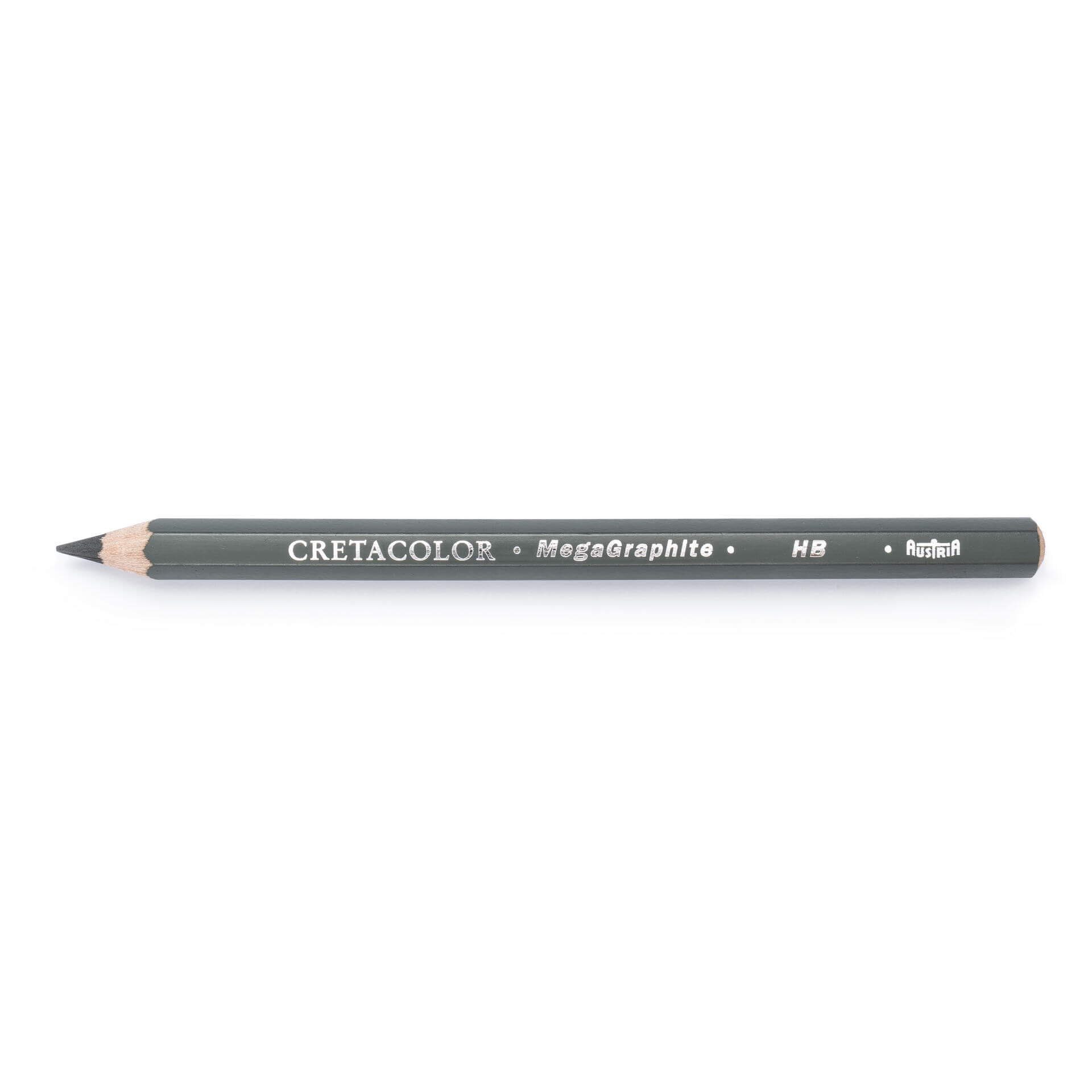 Brevilliers Cretacolor Bleistift 341 00, MegaGraphit 42er, Perfekt zum Skizzieren und Zeichnen - Made in Austria
