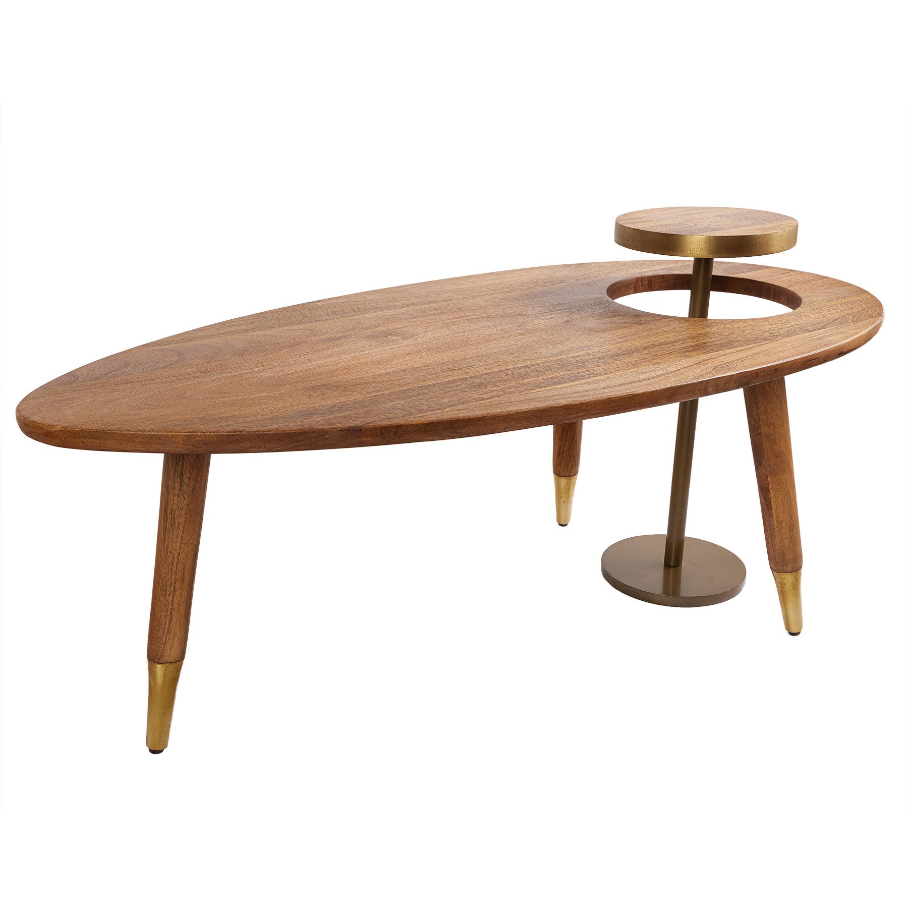 riess-ambiente Couchtisch GATSBY 110cm braun / günstig online kaufen