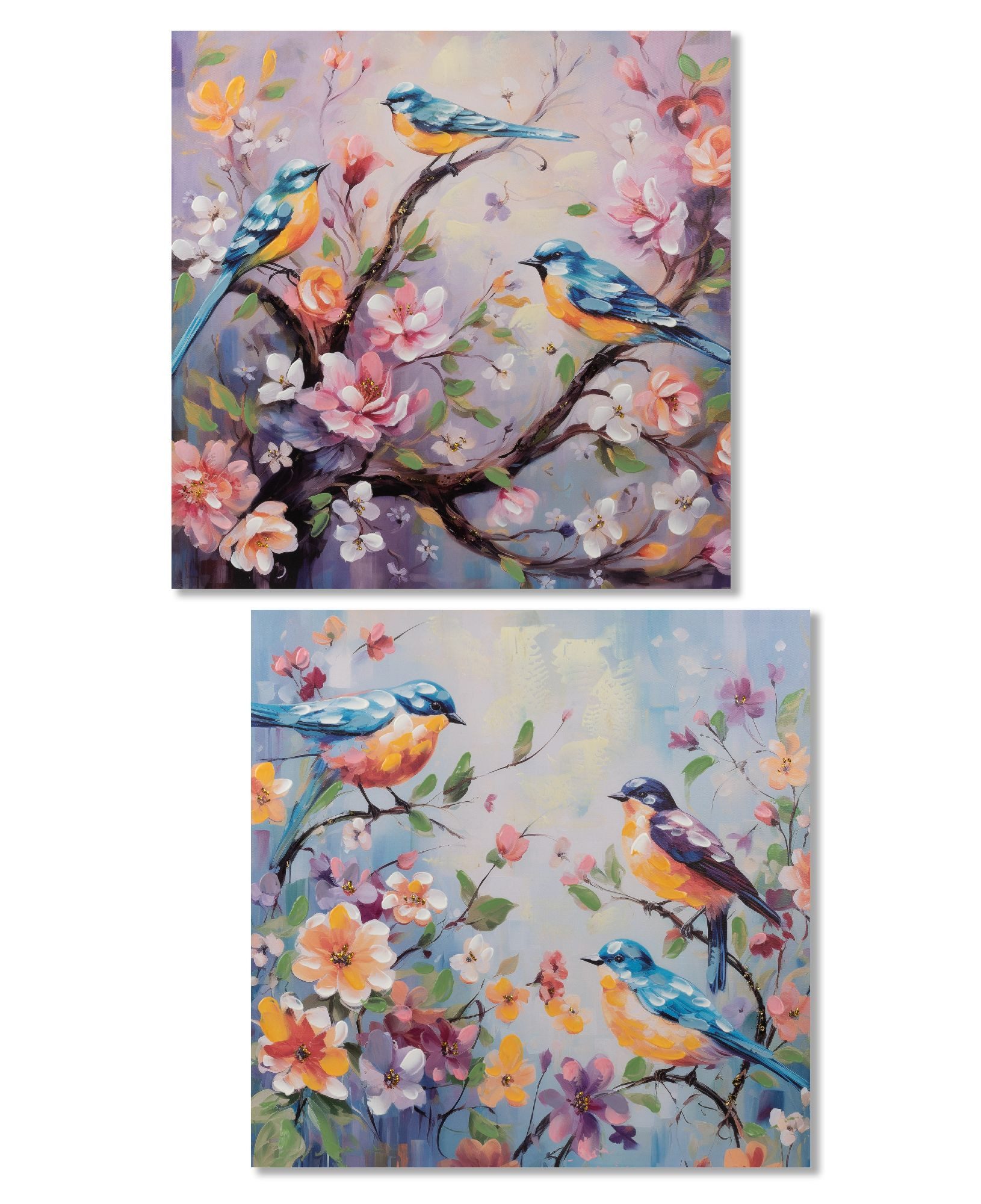 formano Wandbild Leinwandbilder, Vogel, Höhe: 60cm, Farbe: Mehrfarbig, Motiv: Vogel