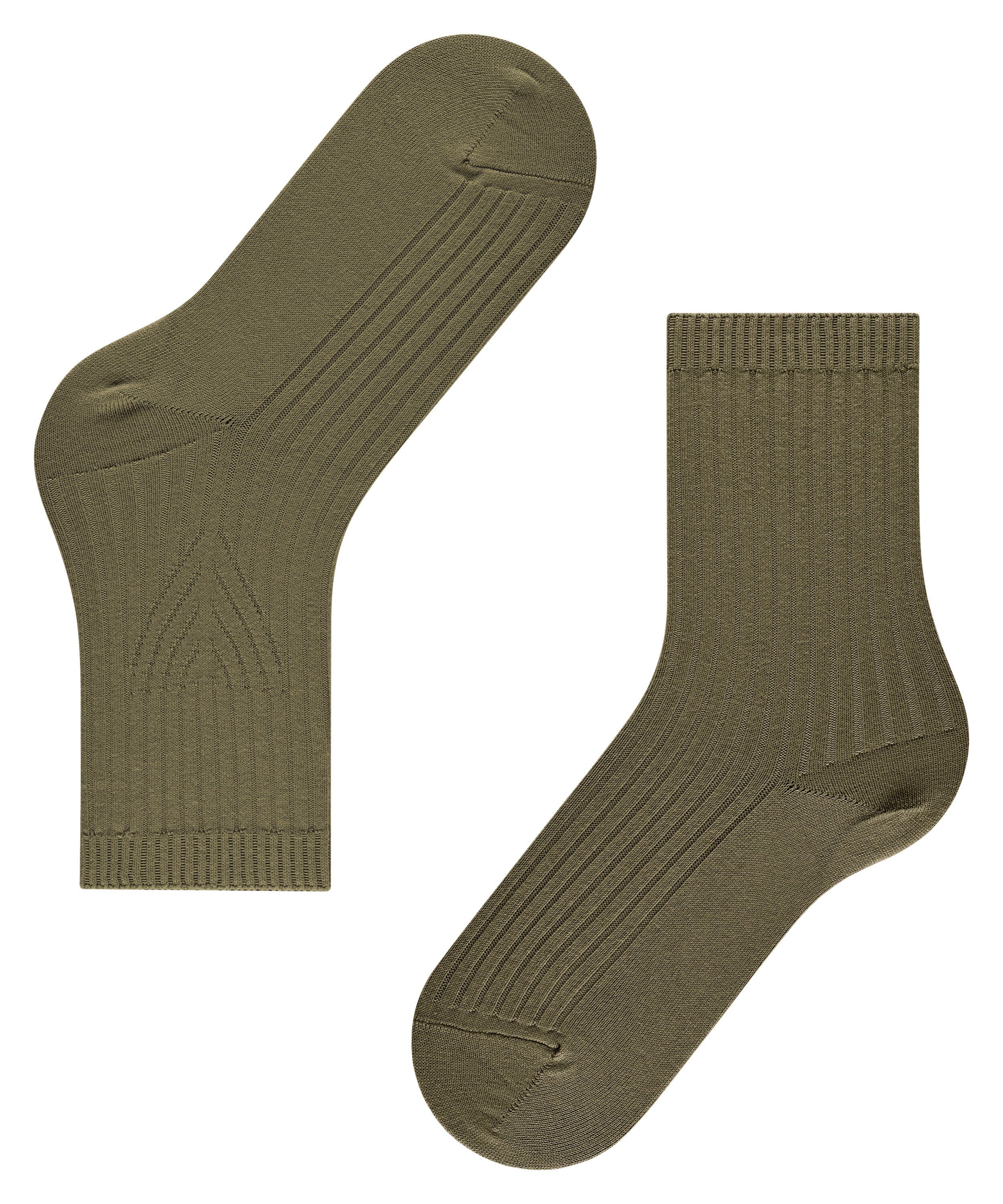 FALKE Socken Cross Knit (7705) (1-Paar) green shire