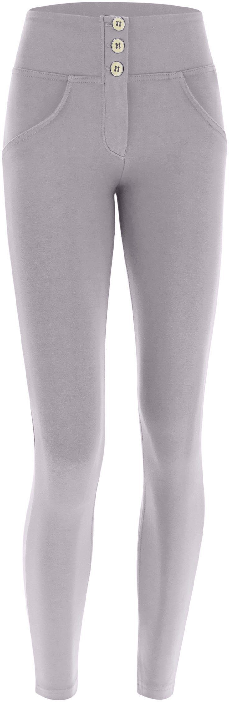 Freddy Leggings WRUP4 SUPERSKINNY mit Lifting & Shaping Effekt in 7/8 Länge gull grey