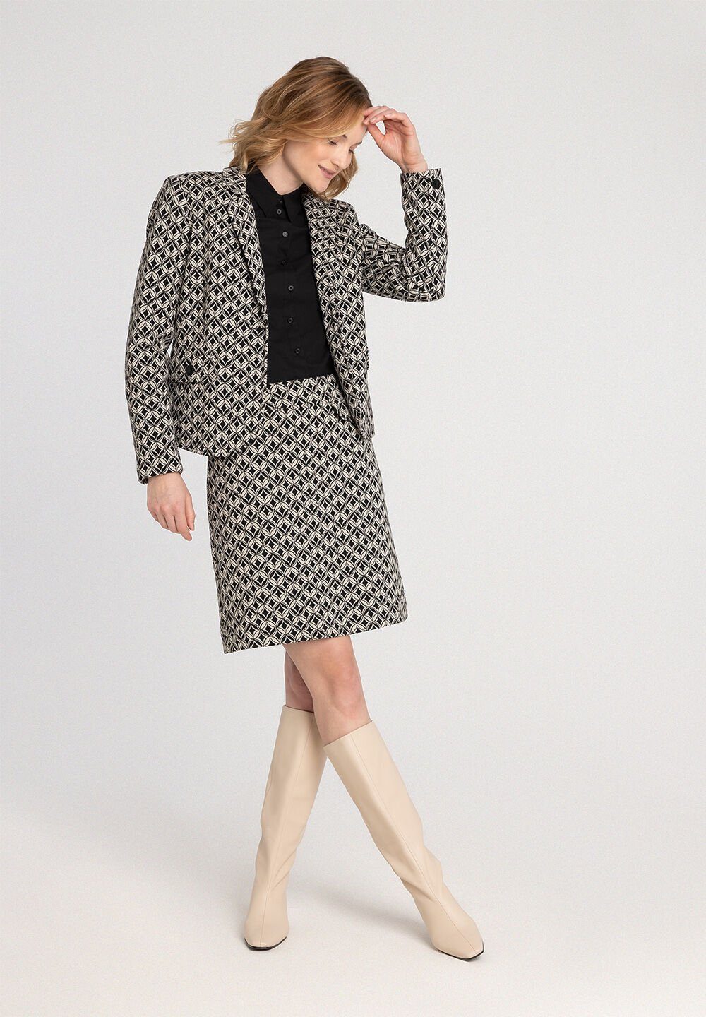 MORE&MORE Blusenblazer Jerseyblazer günstig online kaufen
